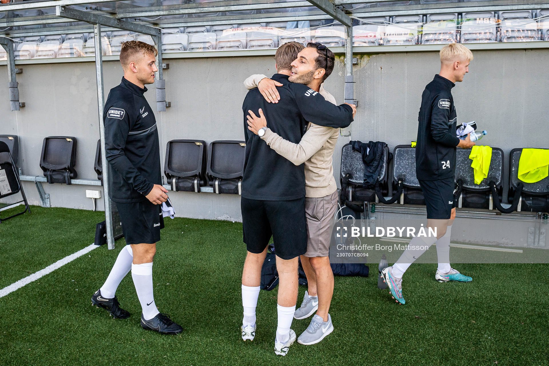 Landskronas Alexander Tkacz tackas av