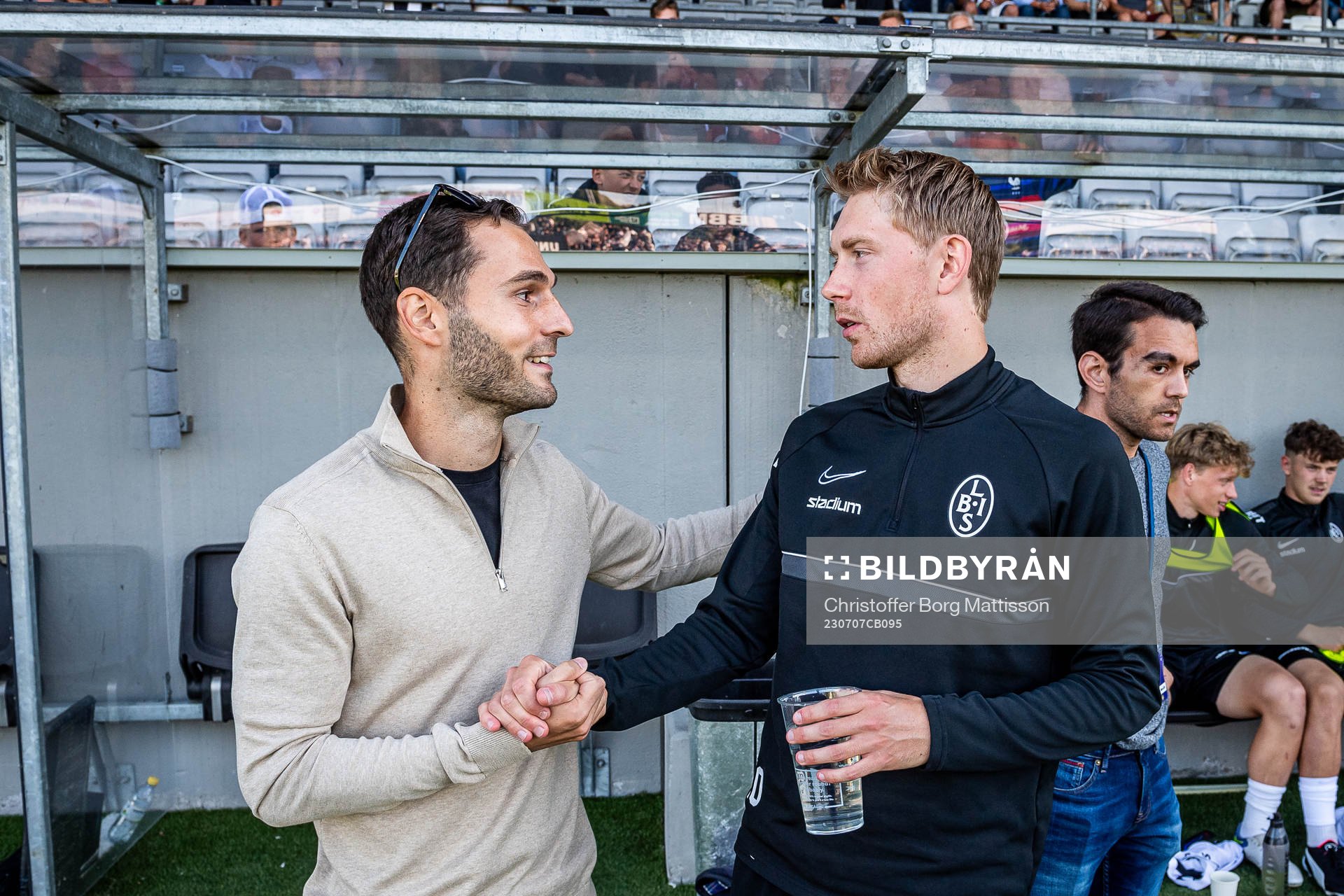 Landskronas Alexander Tkacz och Adam Egnell