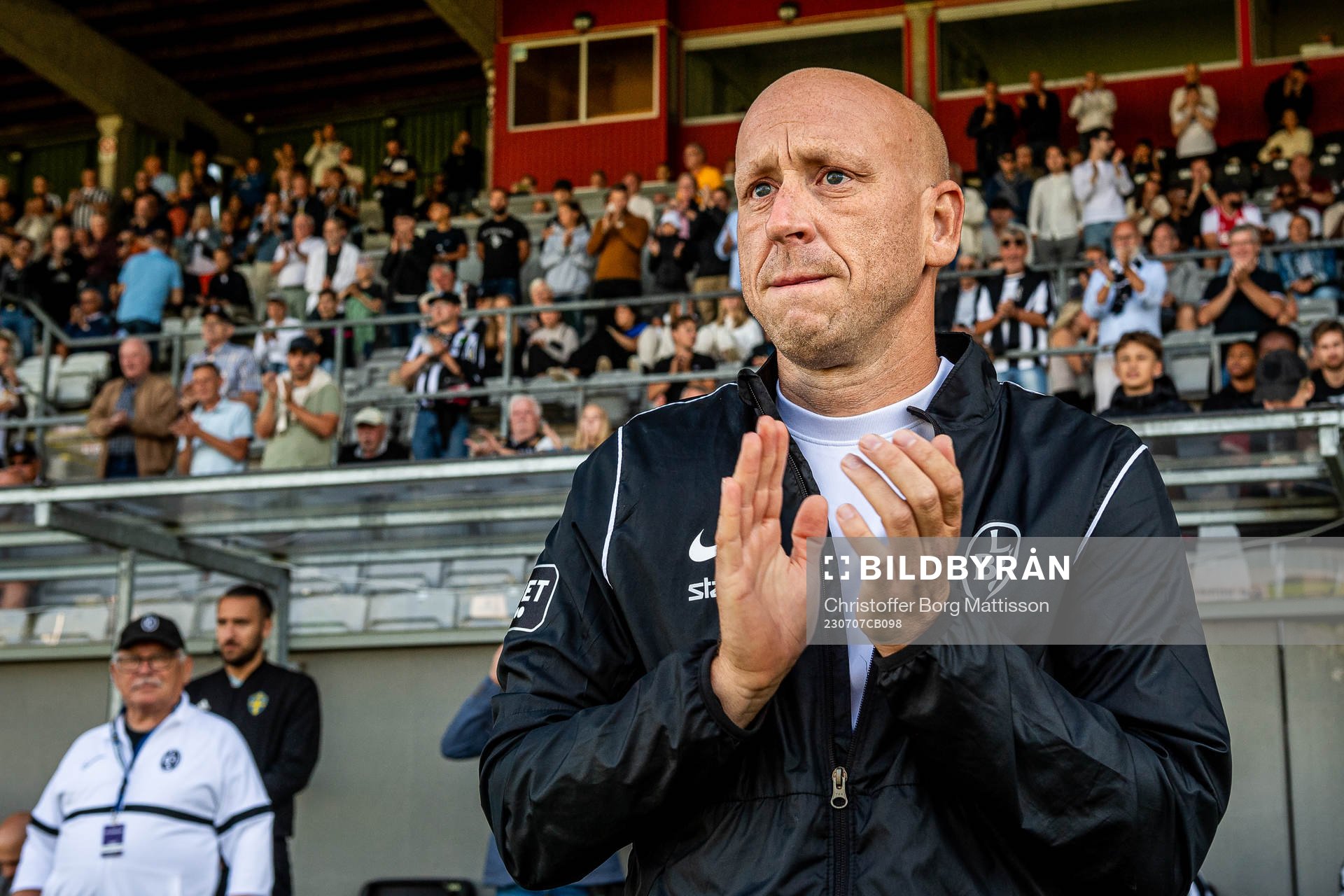 Landskronas tränare Billy Magnusson