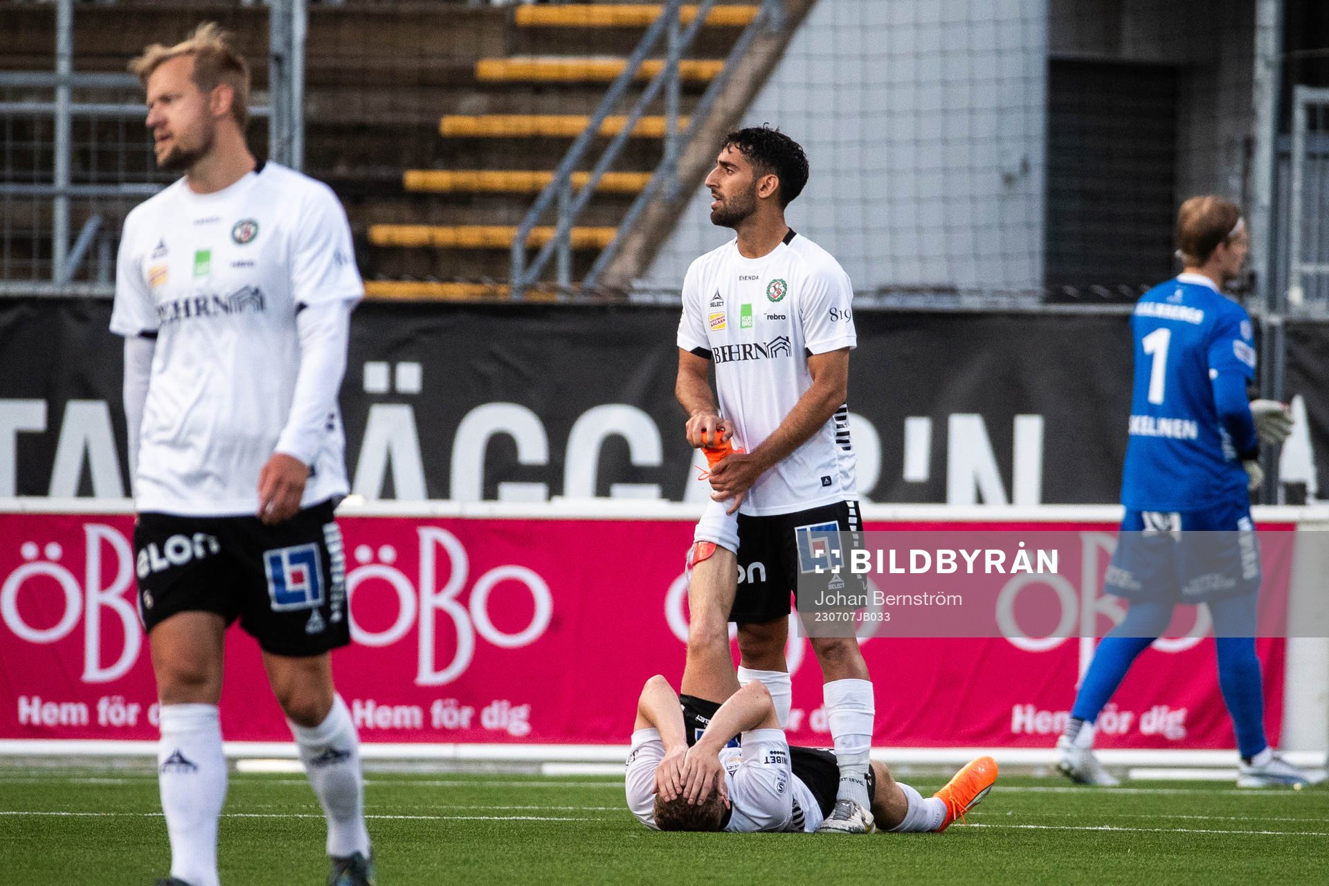 Örebros Valgeir Valgeirsson har ont
