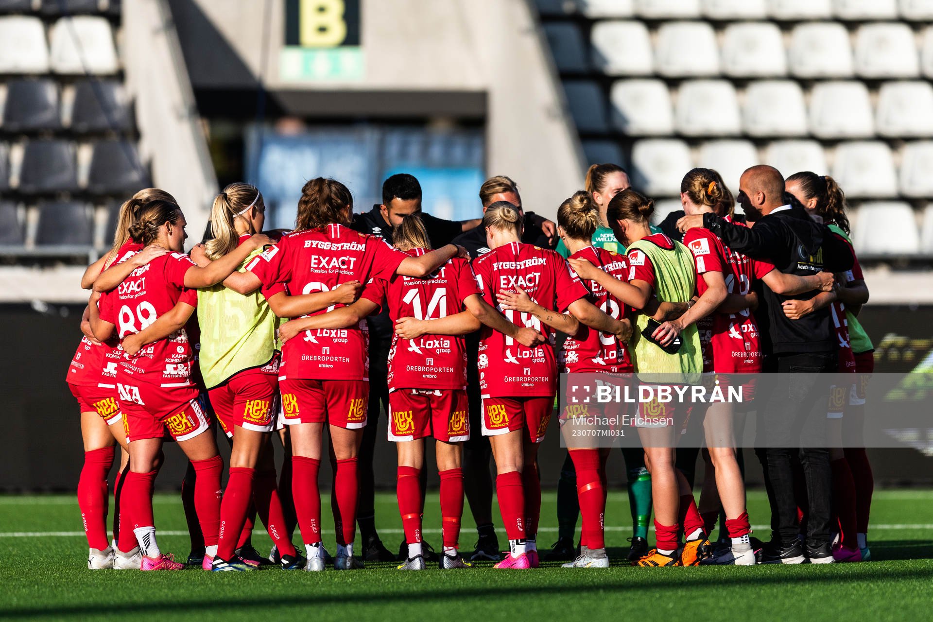 Örebros spelare och ledare deppar