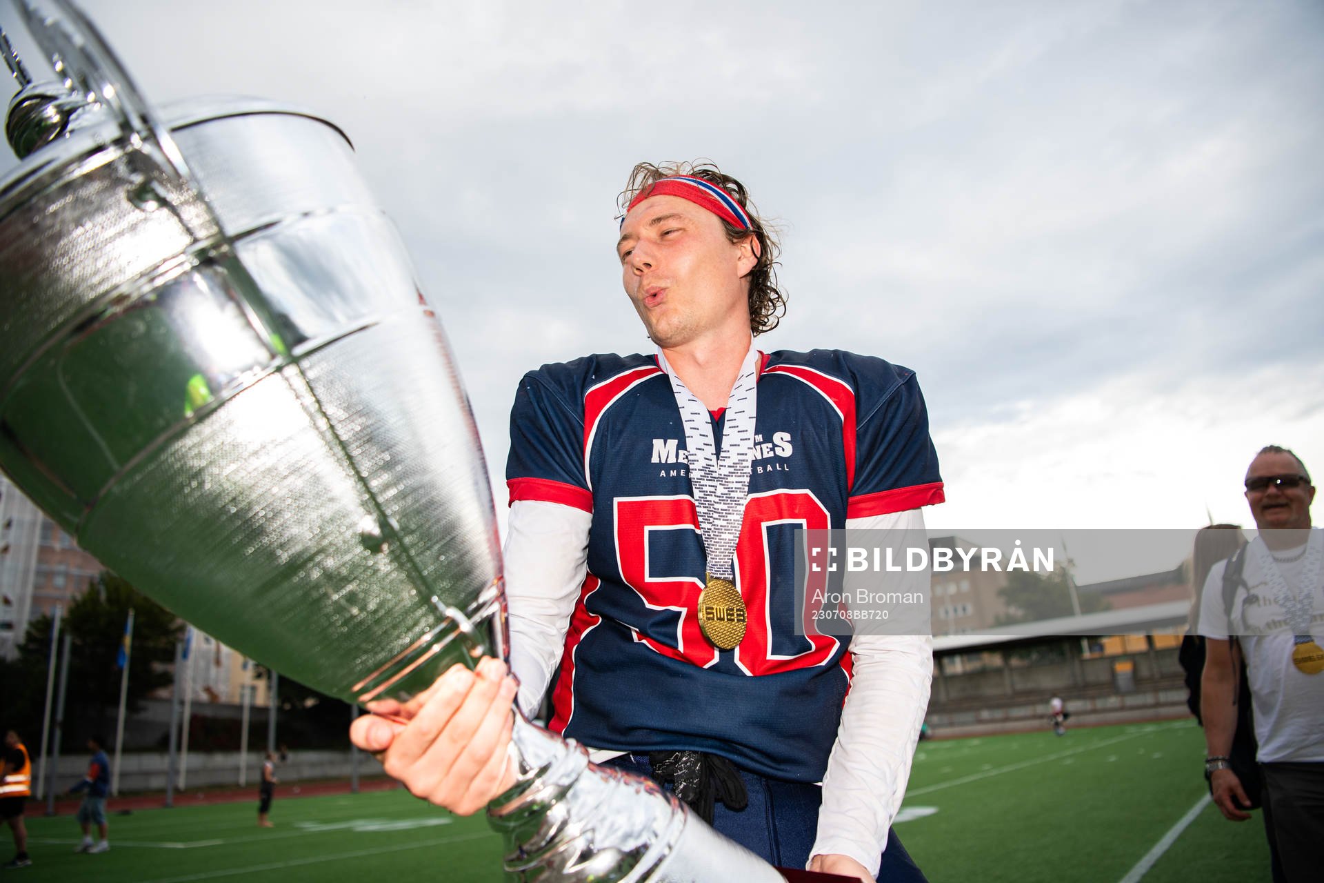 Stockholm Mean Machines Vidar Gjermstad jublar