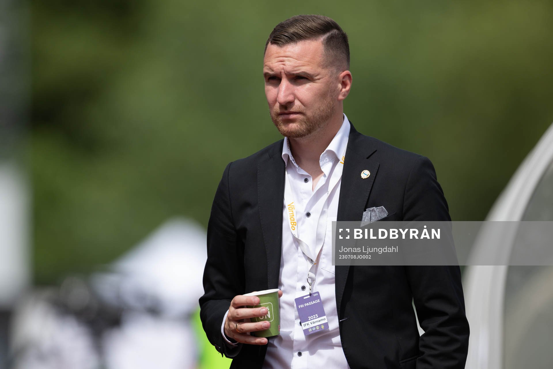 Värnamos sportchef Enes Ahmetovic