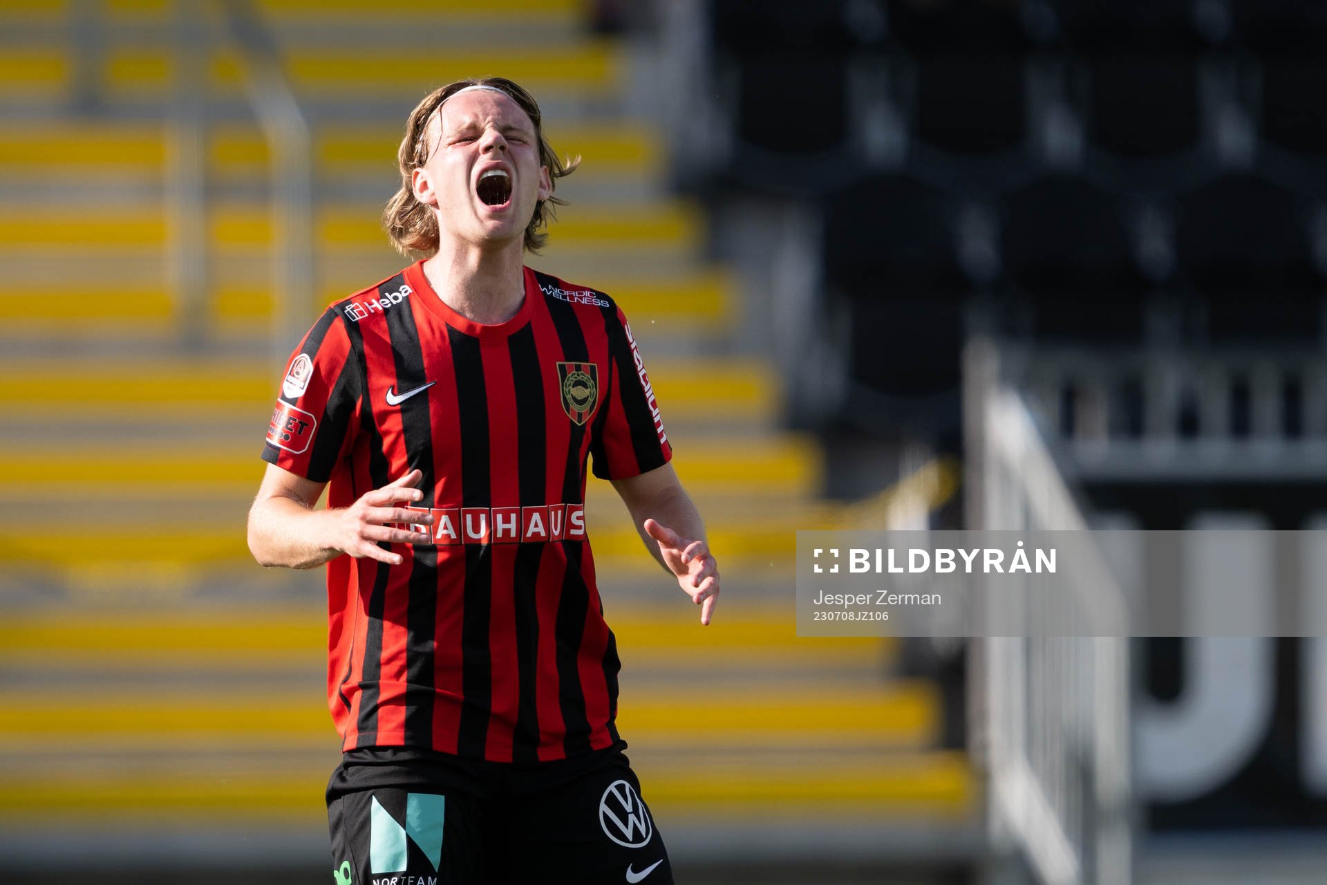 Brommapojkarnas Oscar Pettersson deppar