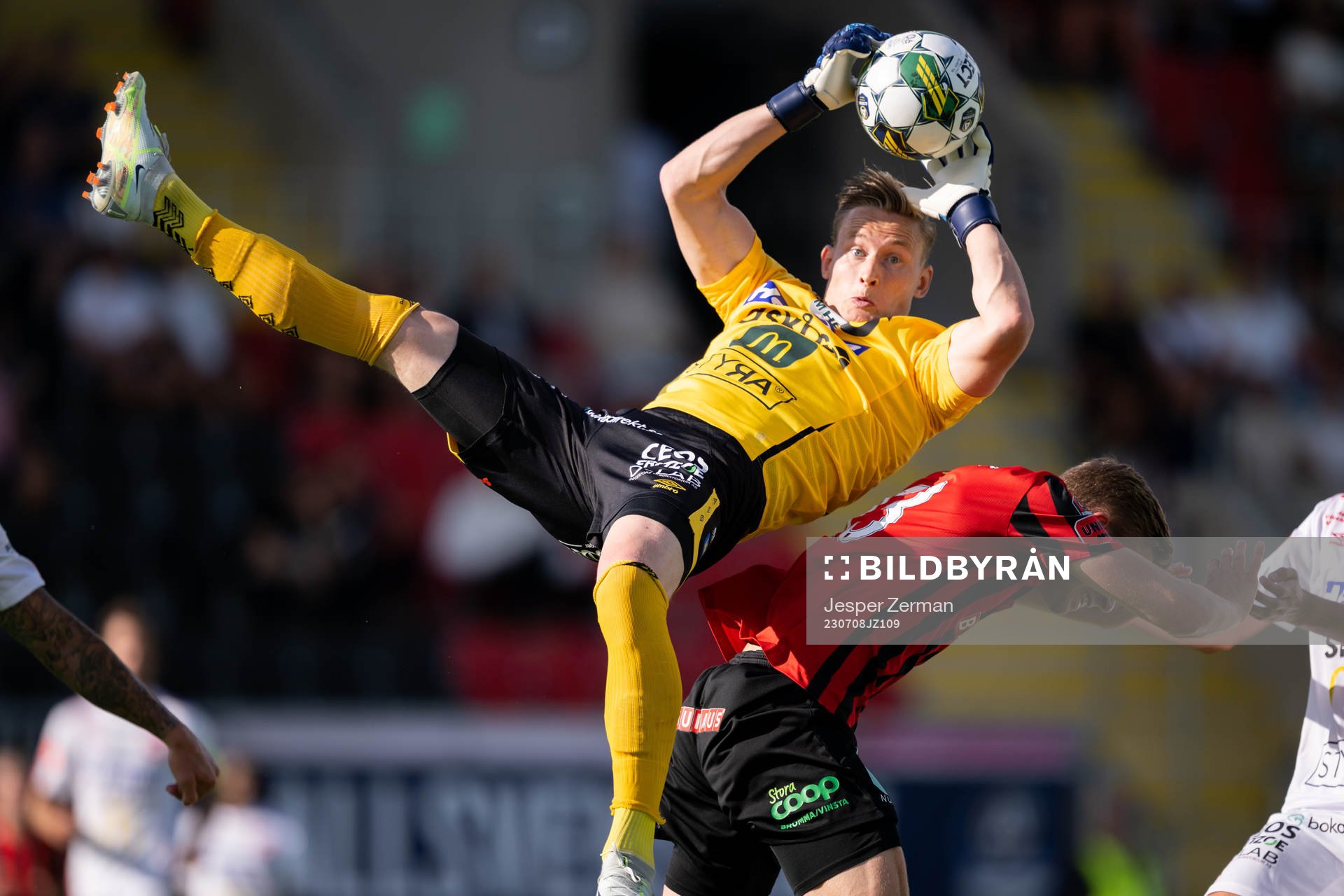 Degerfors Sondre Lovseth Rossbach och Brommapojkarnas