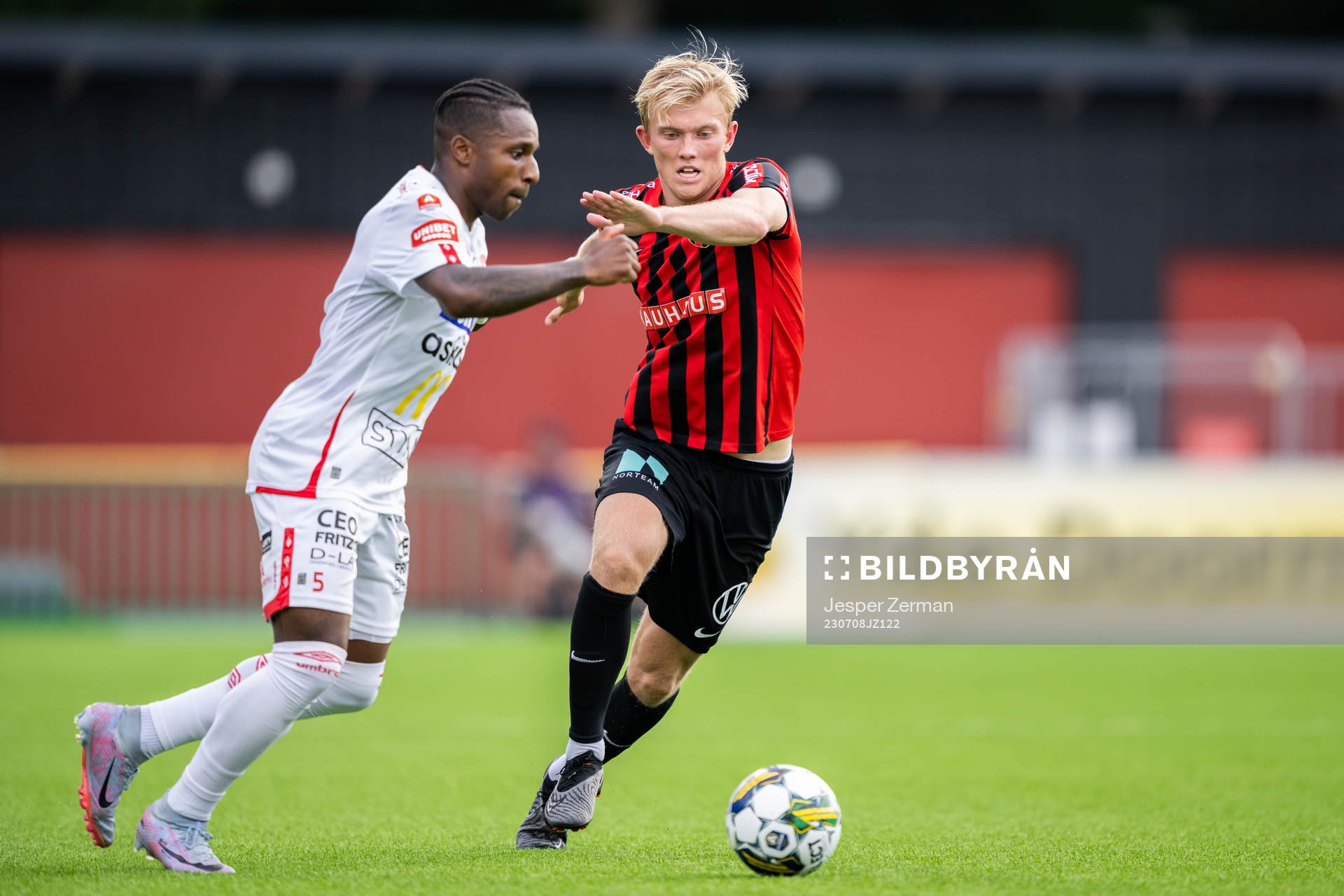 Degerfors Joseph-Claude Agyeman Gyau och Brommapojkarnas