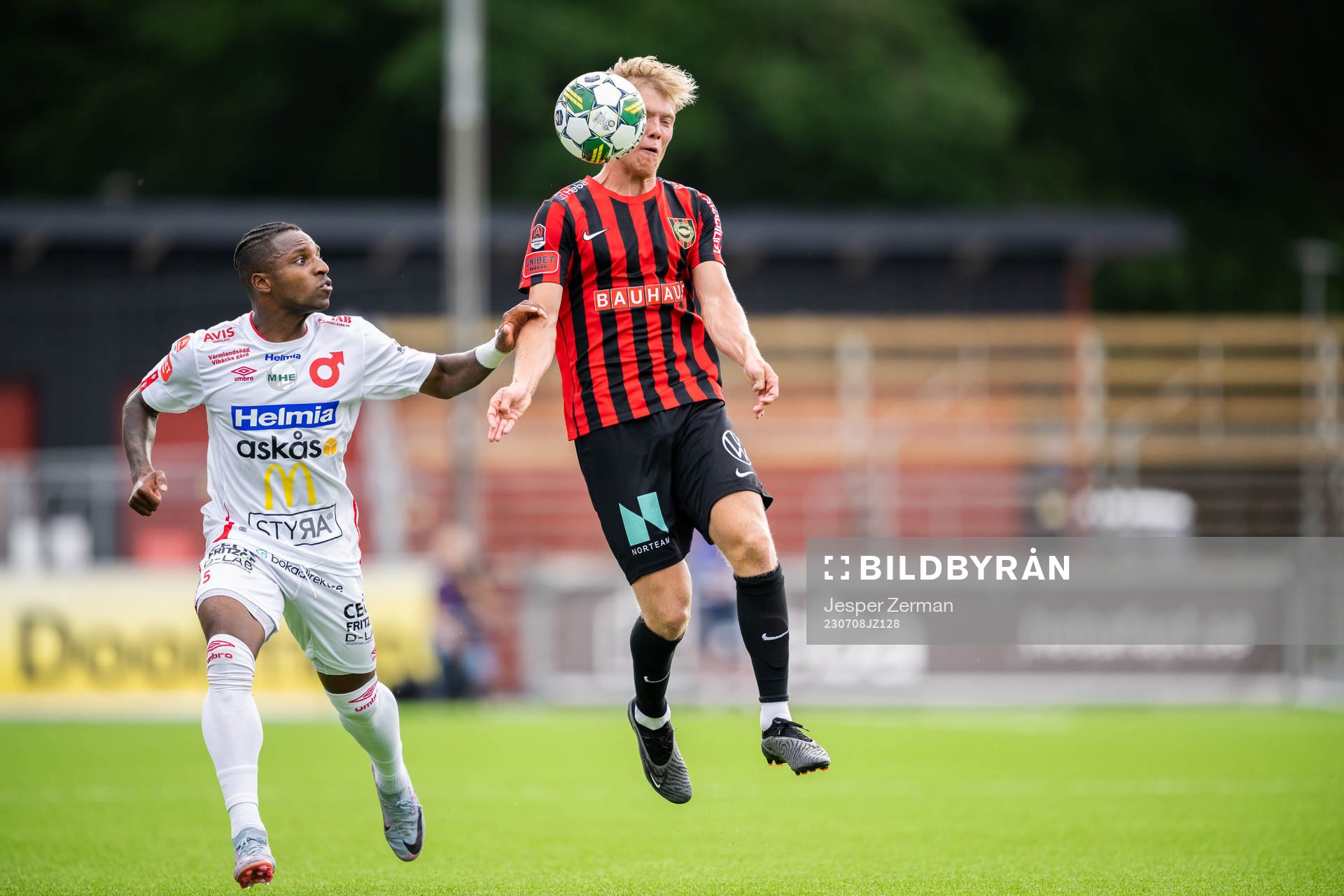 Degerfors Joseph-Claude Agyeman Gyau och Brommapojkarnas