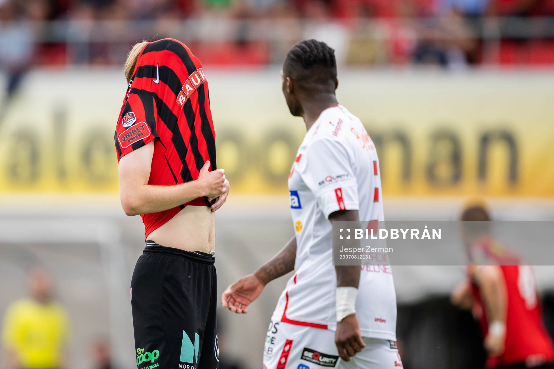 Brommapojkarnas Oscar Pettersson deppar