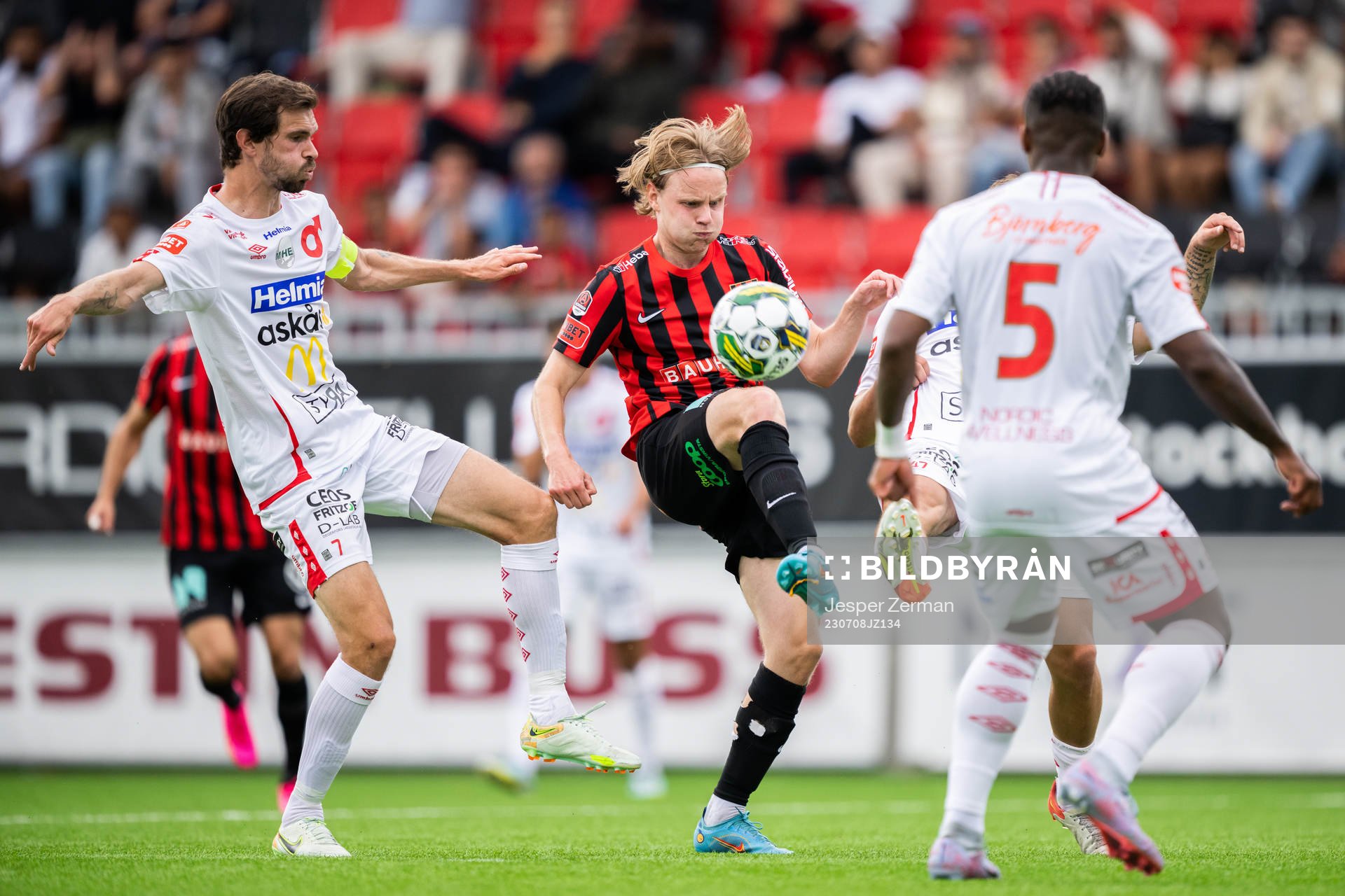 Degerfors Sebastian Ohlsson och Brommapojkarnas Oscar