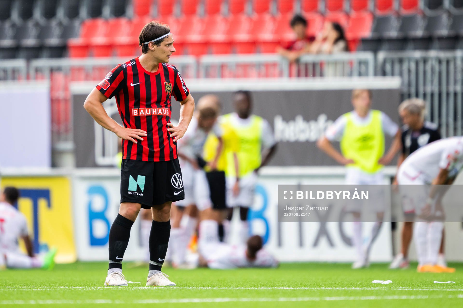 Brommapojkarnas Kevin Ackermann deppar