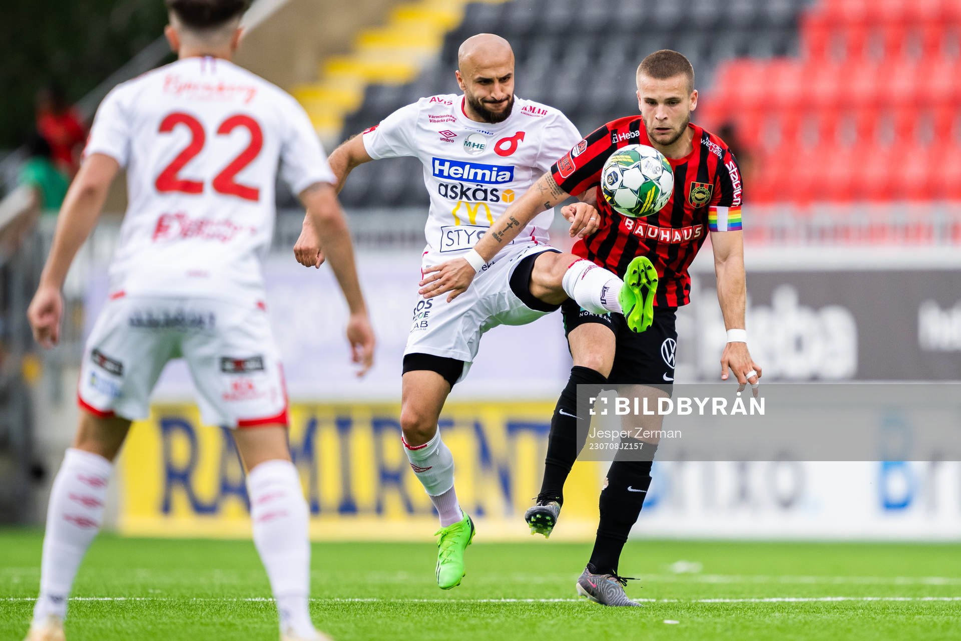 Degerfors Pashang Abdulla och Brommapojkarnas Amadeus