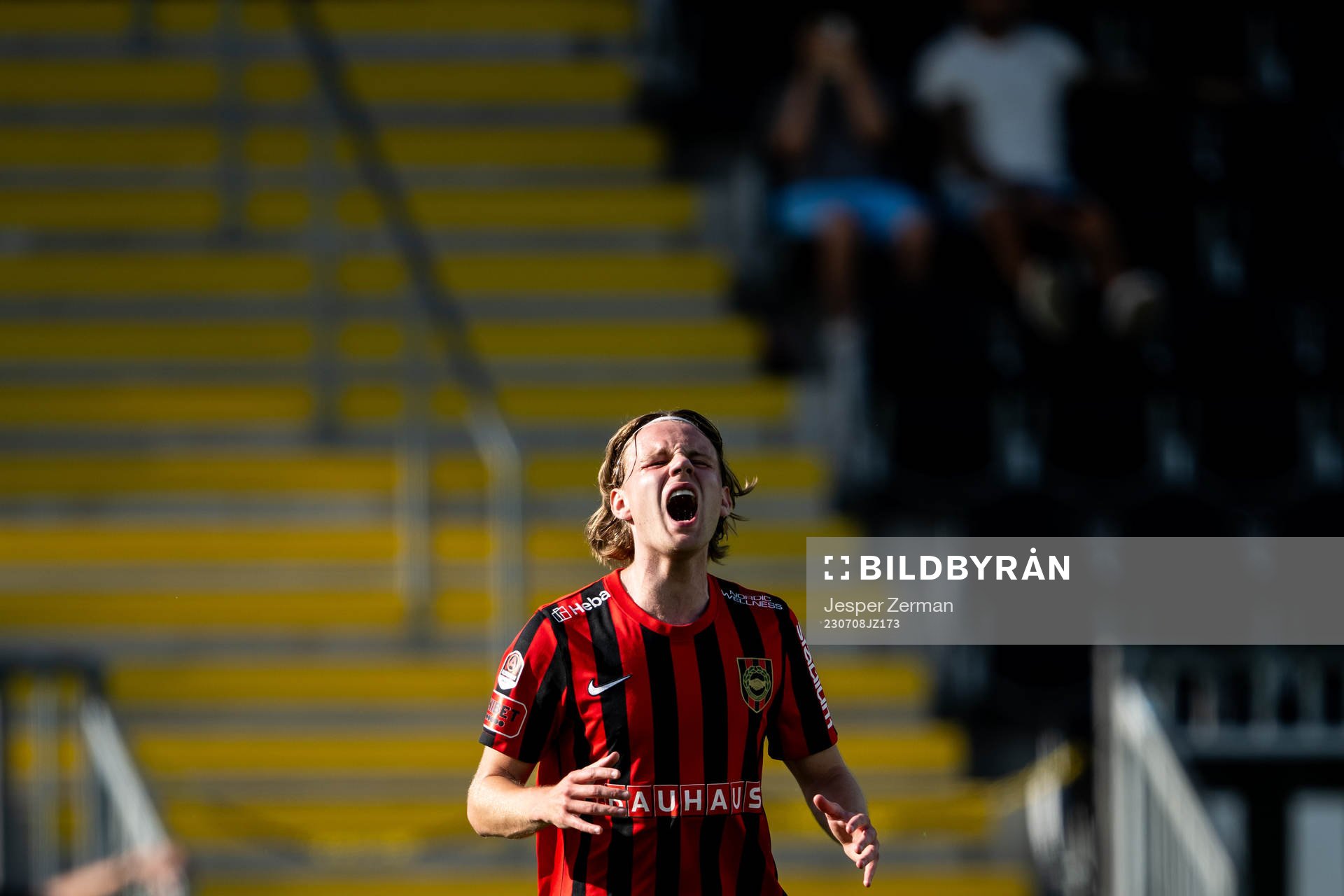Brommapojkarnas Oscar Pettersson deppar