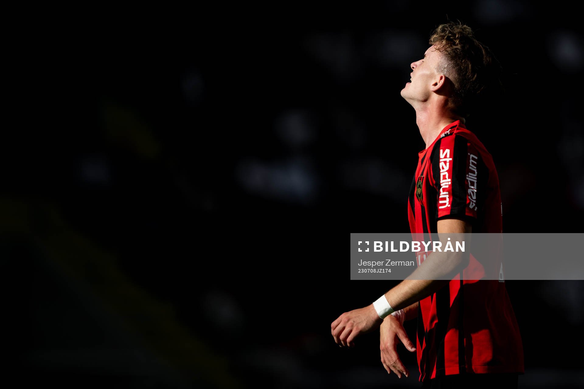 Brommapojkarnas Alexander Johansson deppar