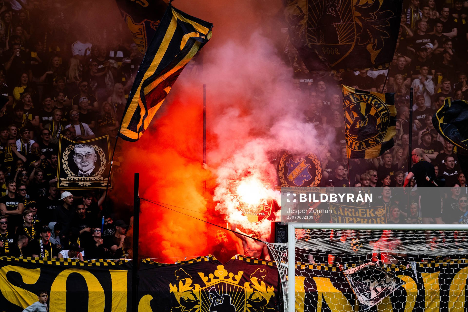 AIKs supportrar