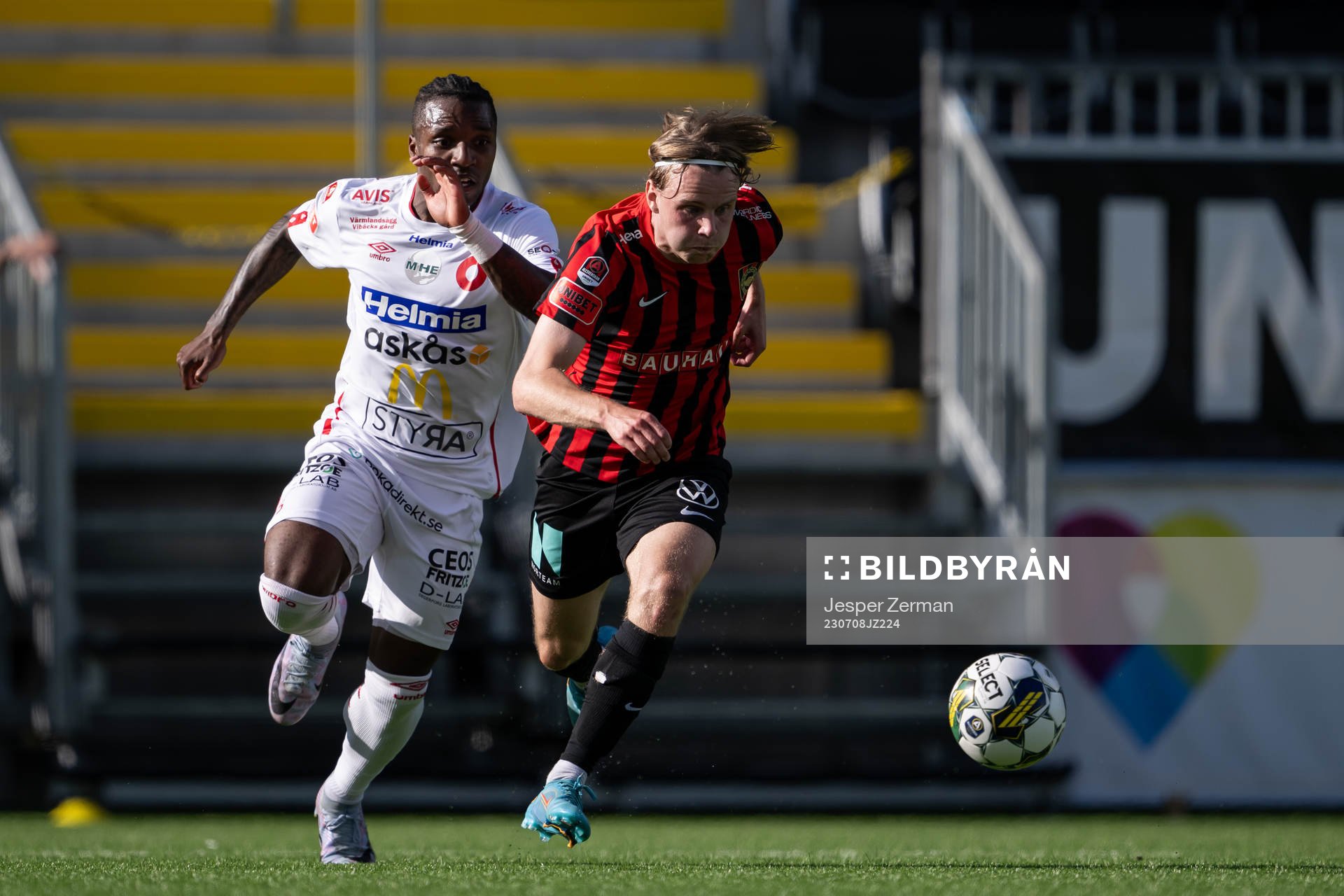 Degerfors Joseph - Claude Agyeman Gyau och Brommapojkarnas