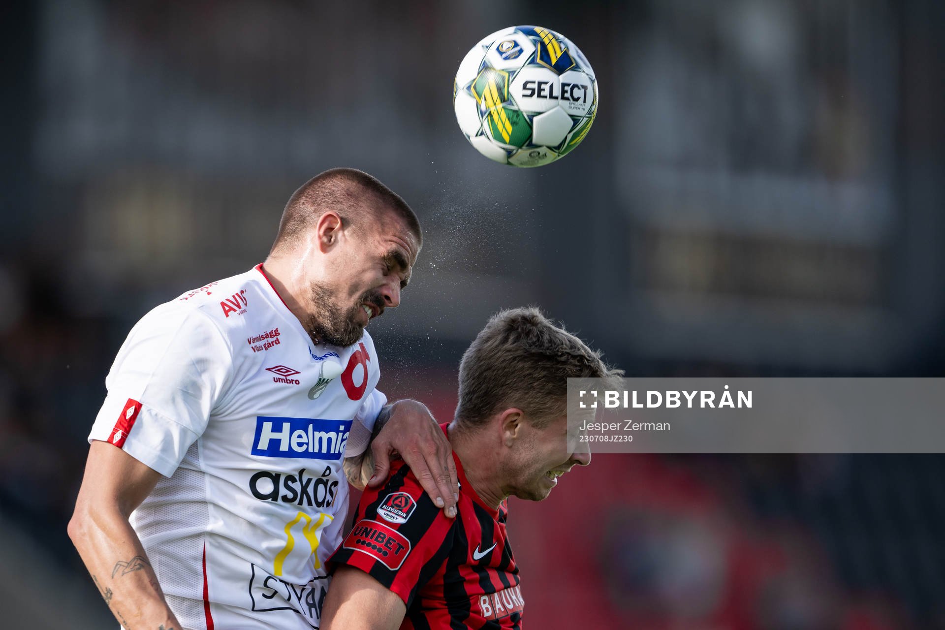 Degerfors Douglas Bergqvist och Brommapojkarnas Gustav