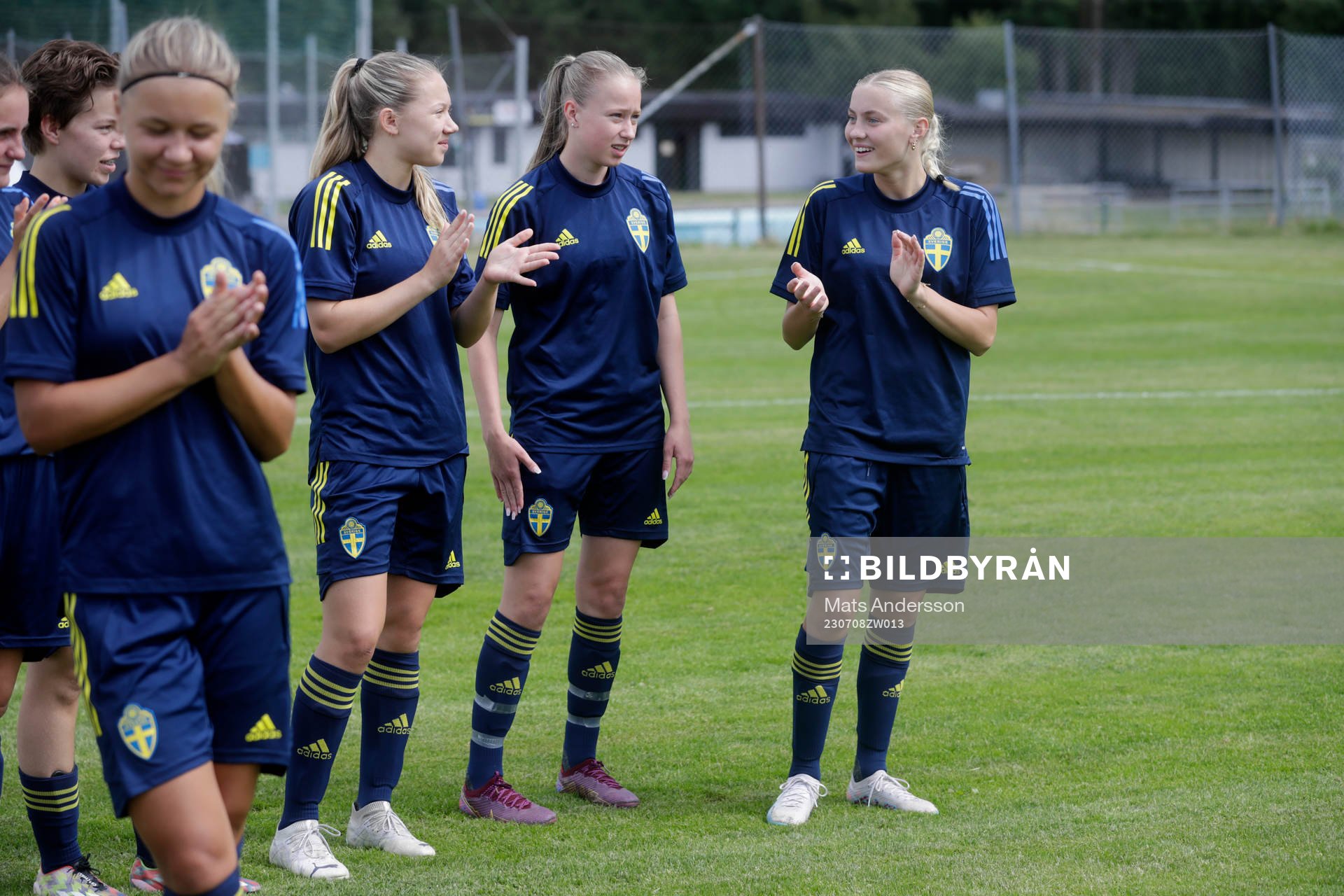 Paula Broddner Klingspor, Ella Lundin, och Holly Persson