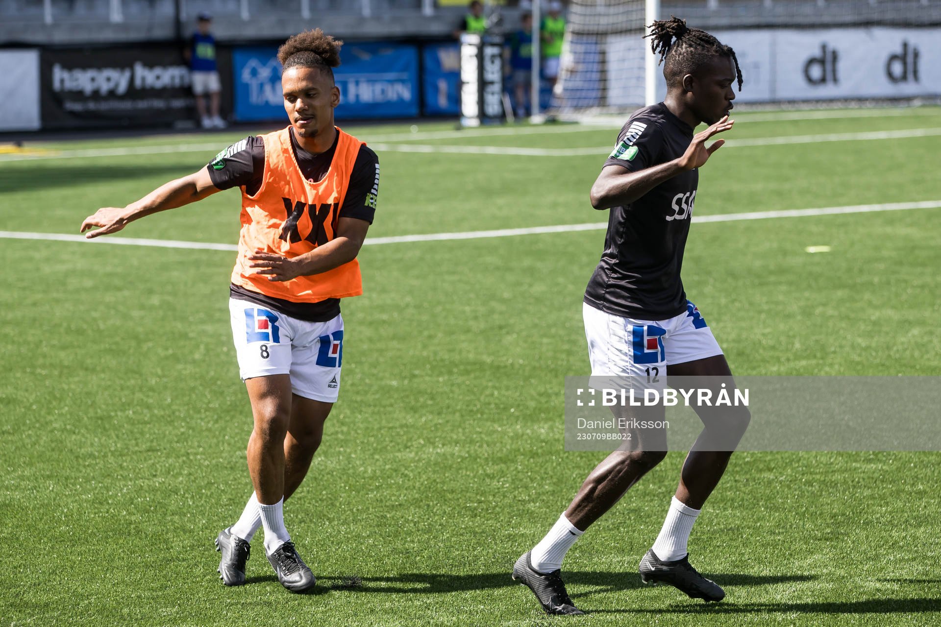 Brages Seth Hellberg och Brages Ieltsin Jeronimo Semedo