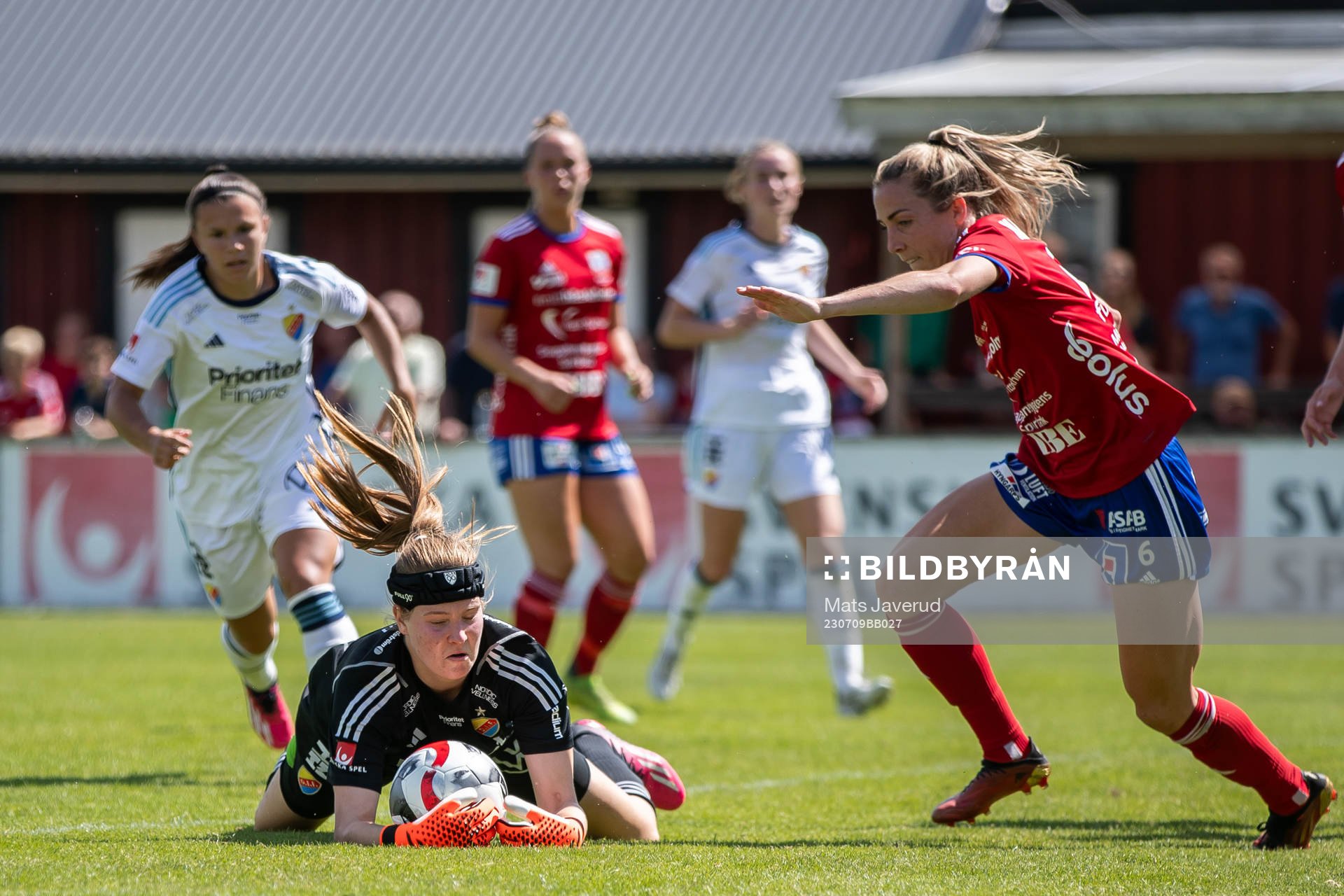 Djurgårdens målvakt Elvira Björklund