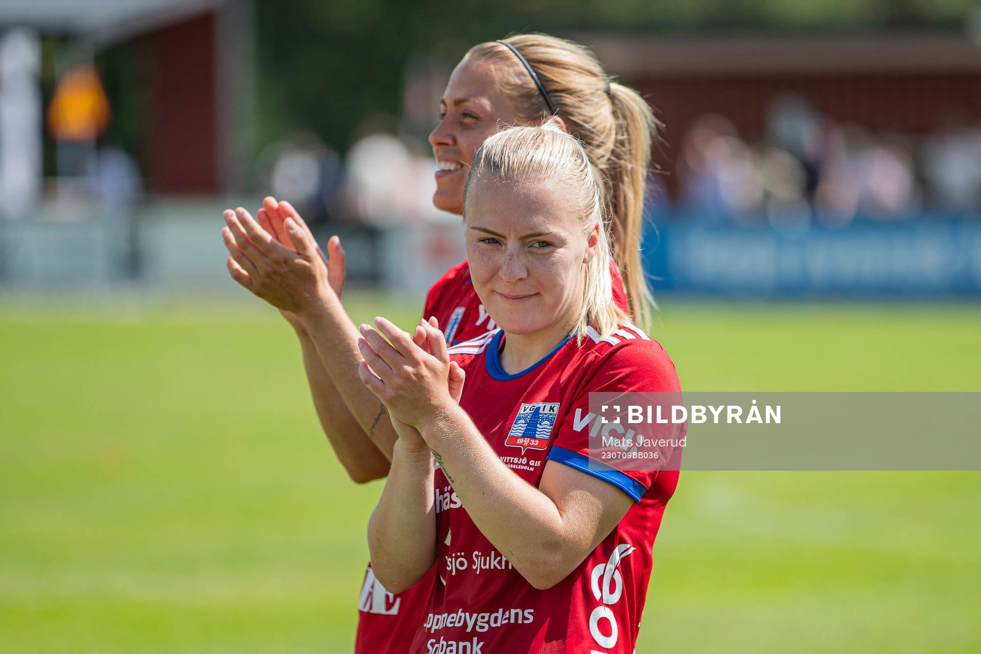 Vittsjös Jutta Rantala jublar