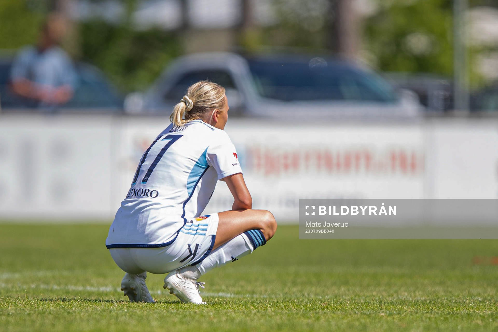 Djurgårdens Sara Lilja Vidlund deppar