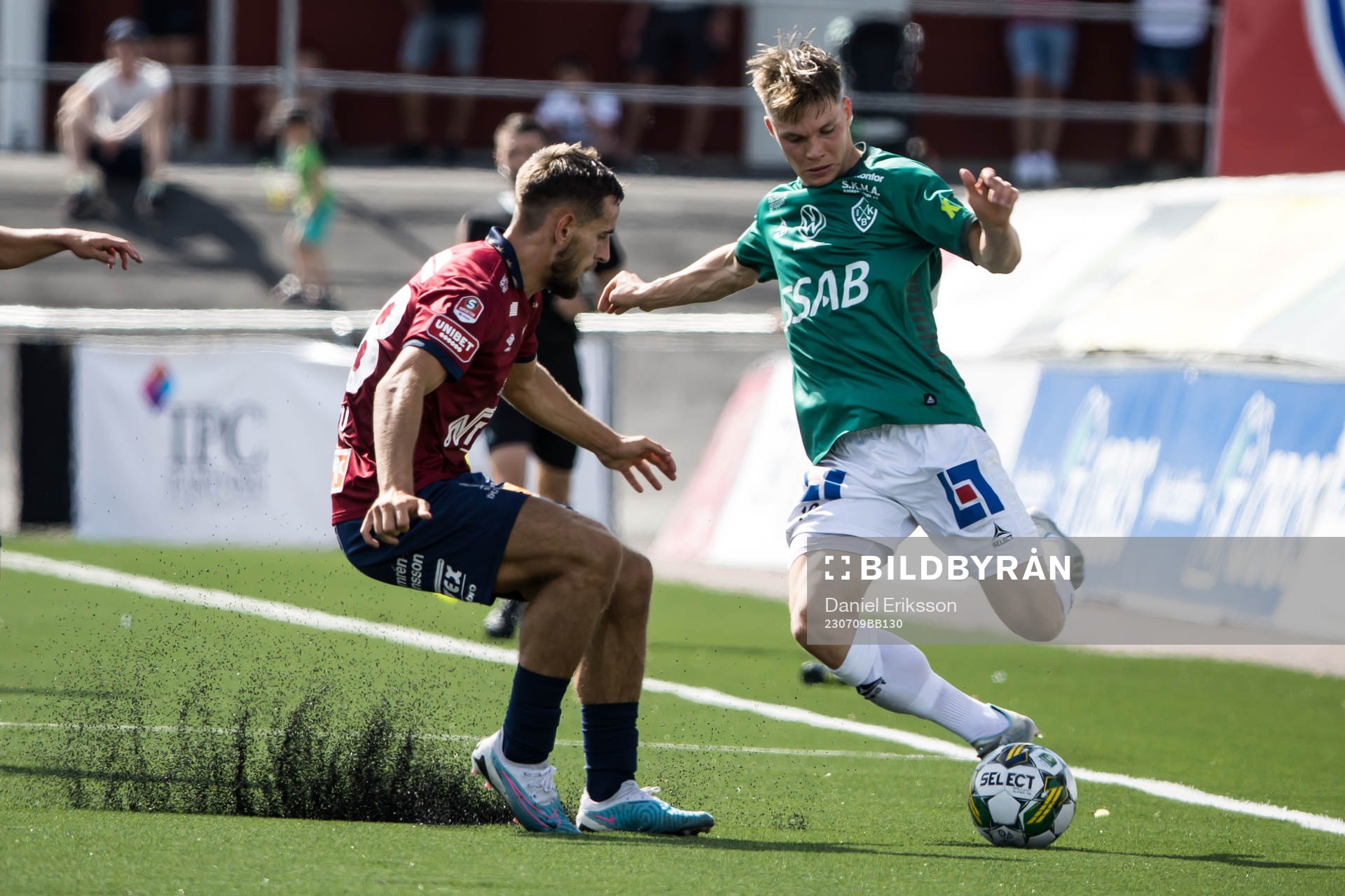 Örgrytes Amel Mujanic och Brages Gustav Berggren