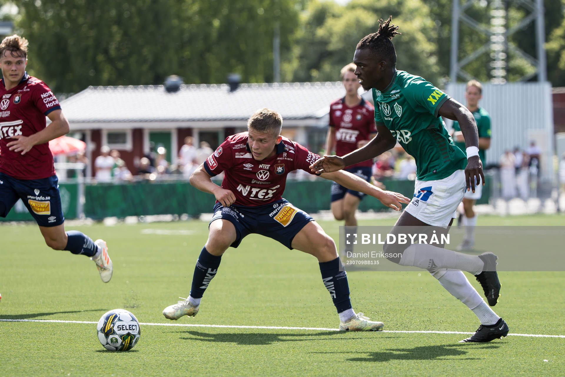 Örgrytes Isak Dahlqvist och Brages Ieltsin Jeronimo Semedo