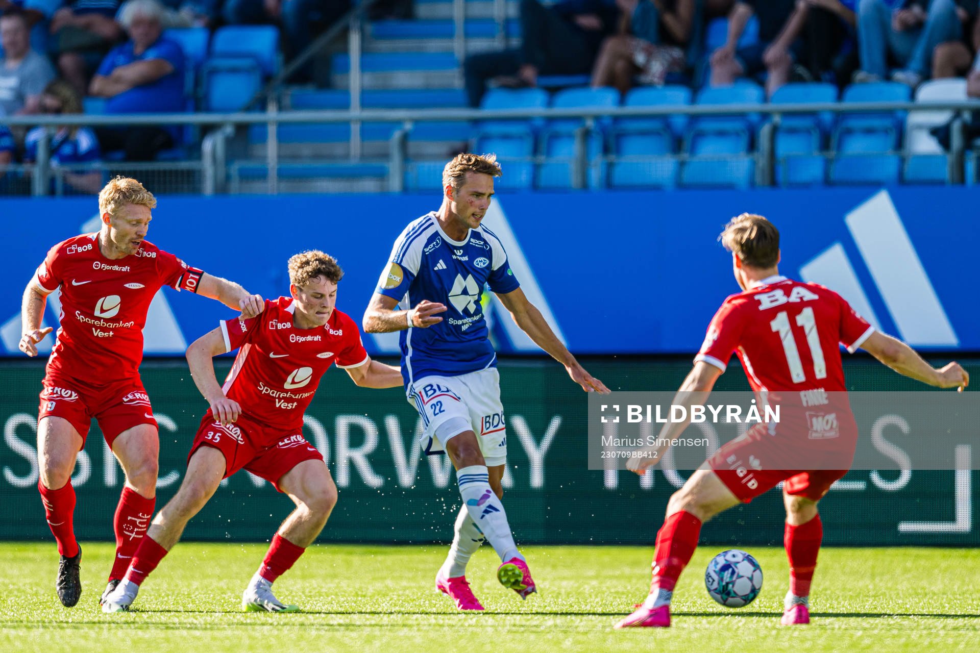 Sivert Heltne Nilsen, Jonas Torsvik of Brann and Magnus