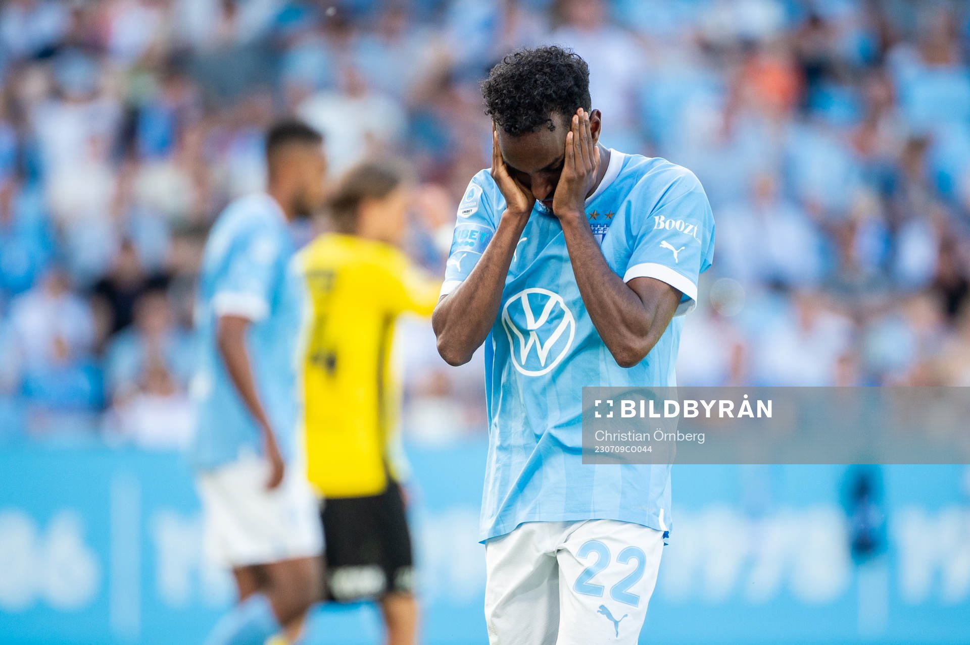Malmö FFs Taha Ali deppar