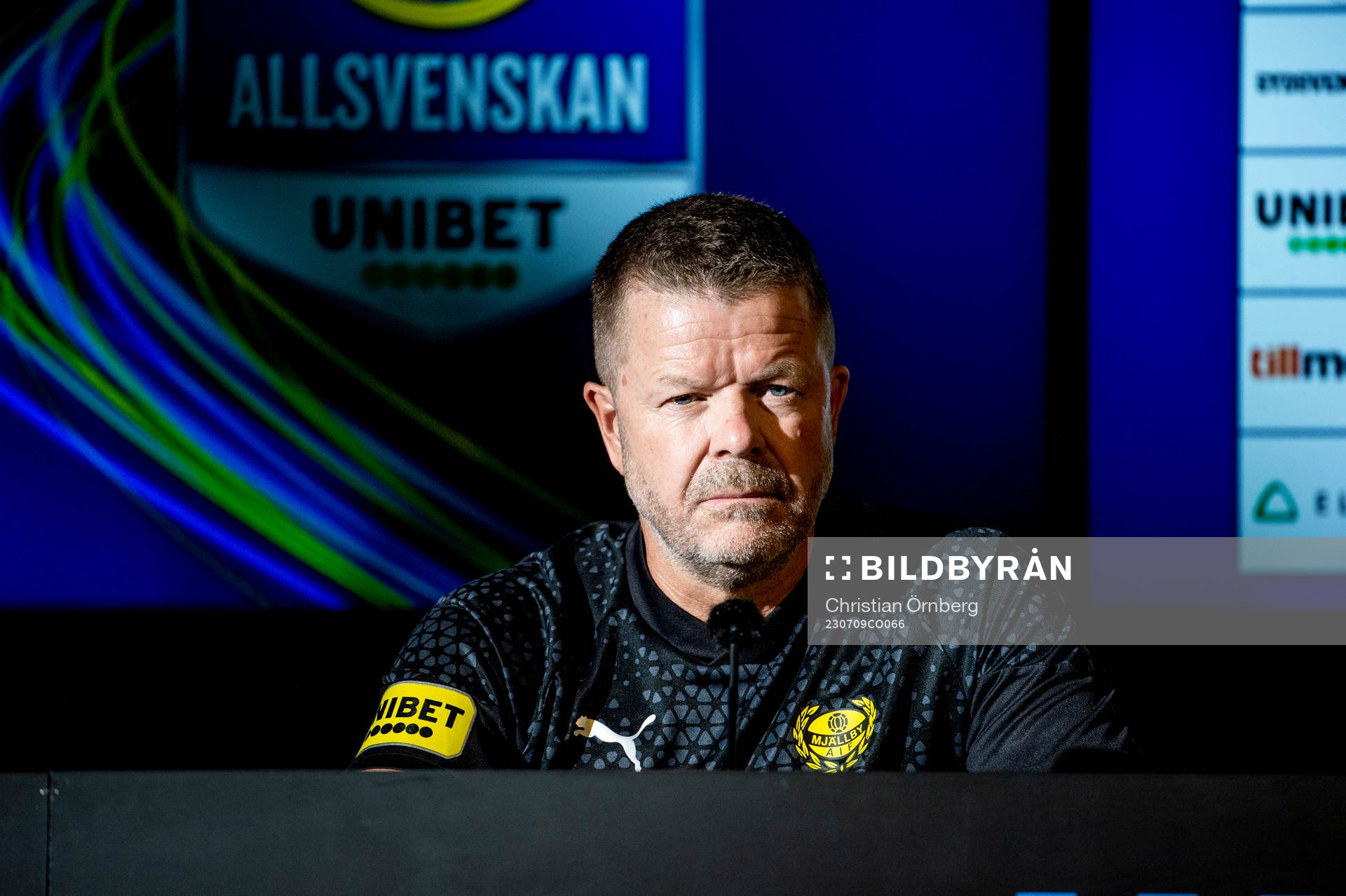 Mjällbys tränare Anders Torstensson