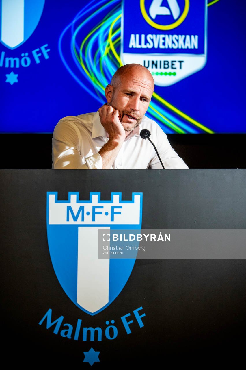 Malmö FFs tränare Henrik Rydström