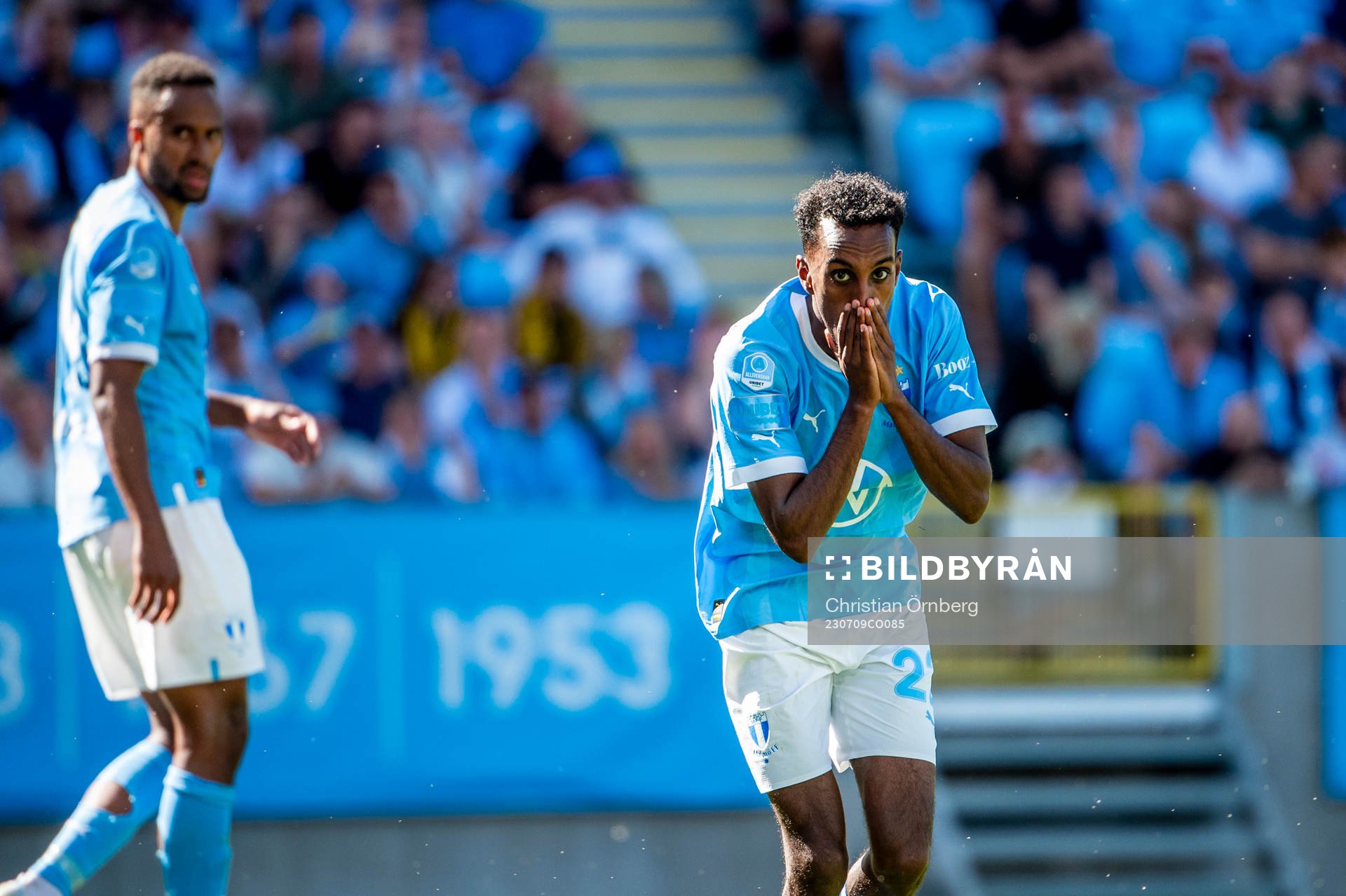 Malmö FFs Taha Ali deppar