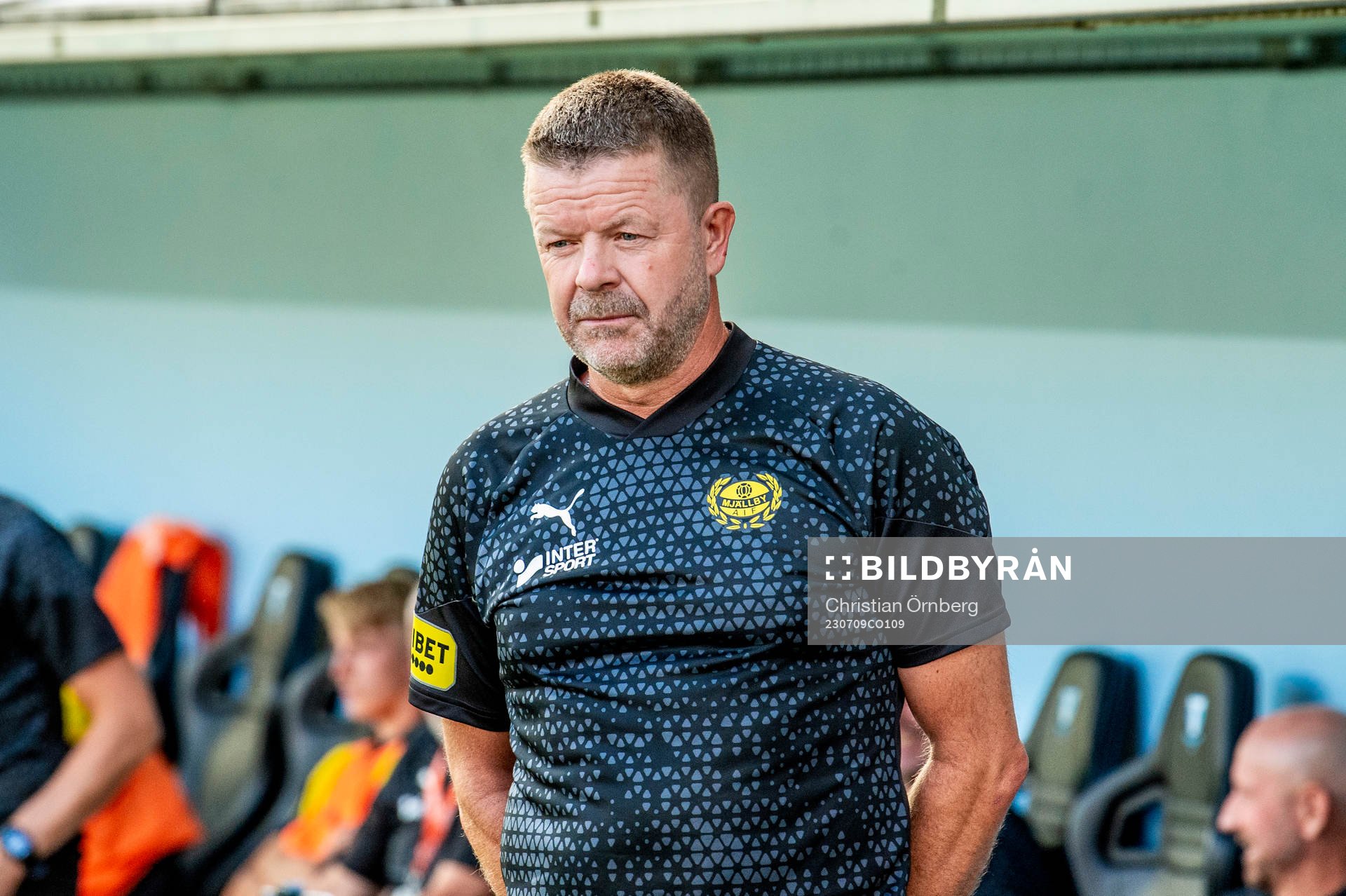 Mjällbys tränare Anders Torstensson