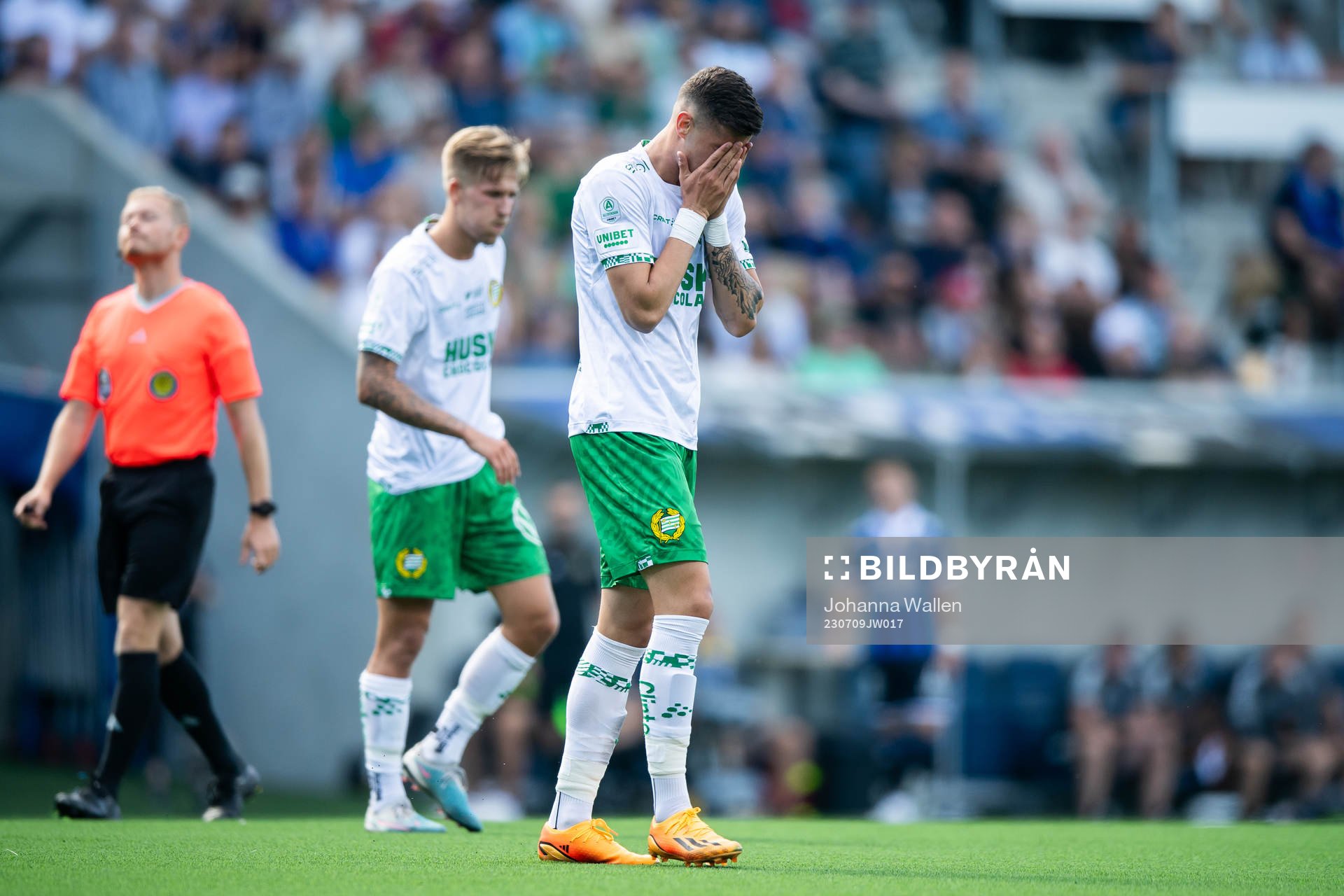 Hammarbys Viktor Djukanovic deppar