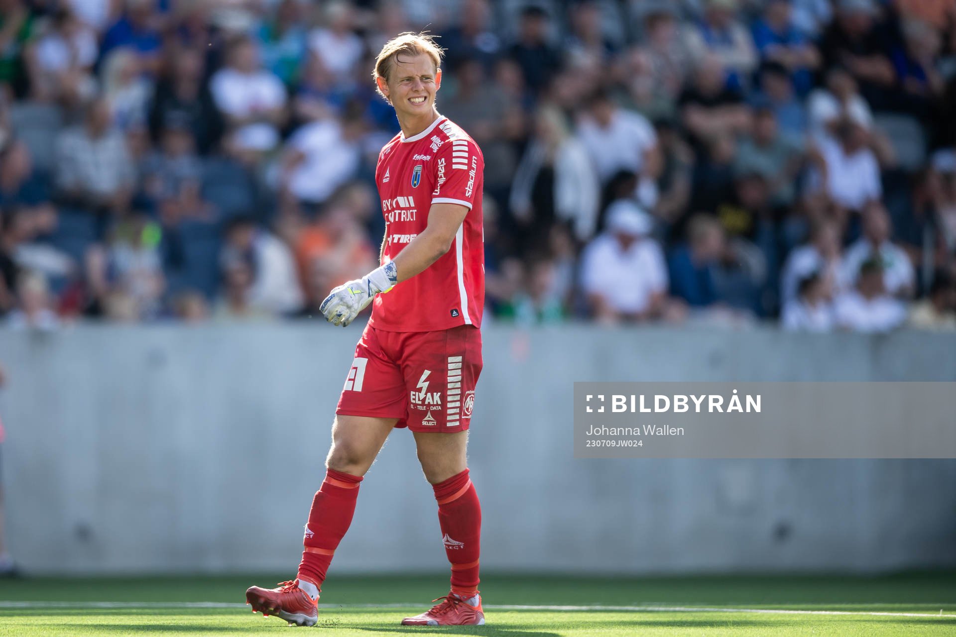 Sirius målvakt Jakob Tånnander deppar