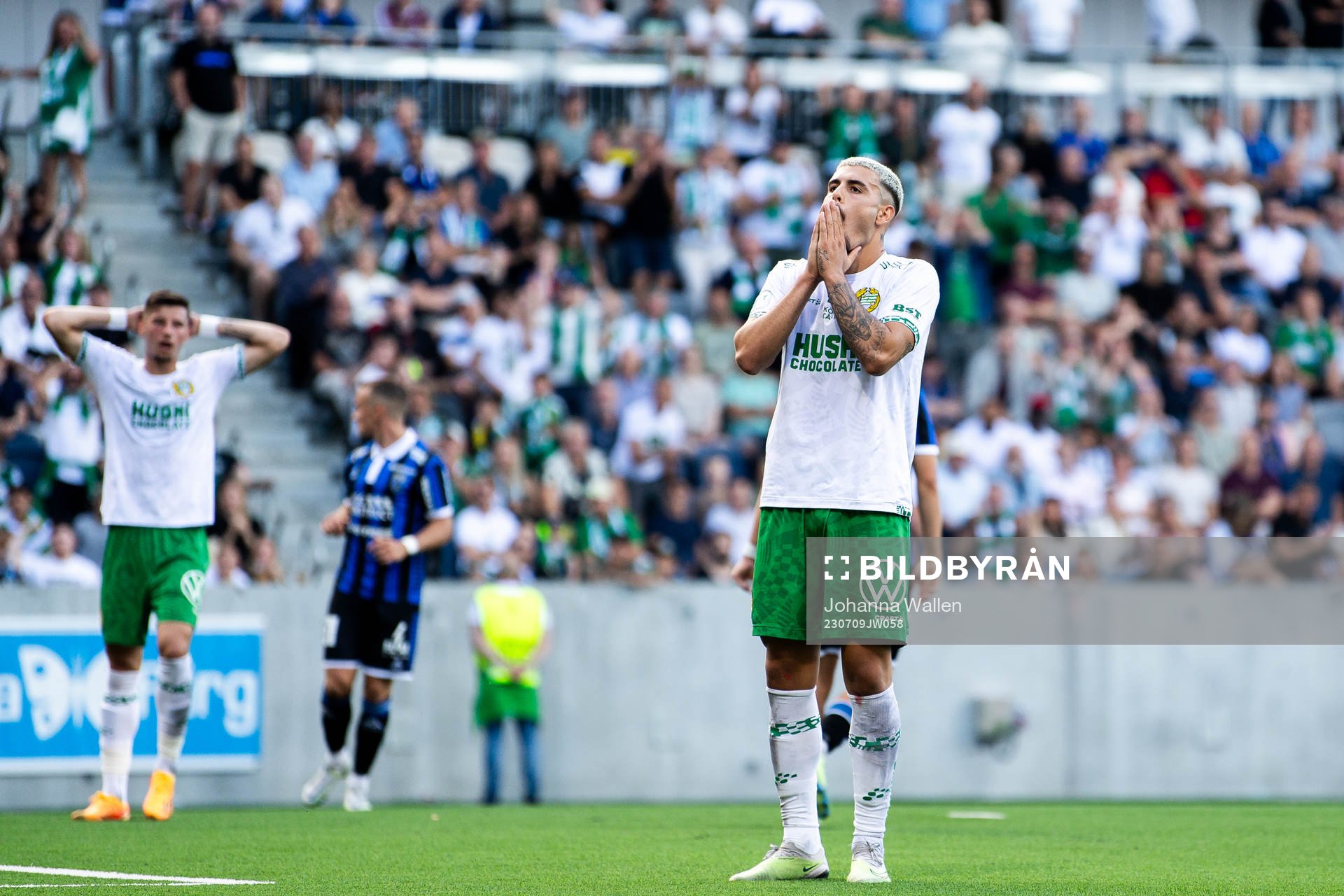 Hammarbys Edvin Kurtulus deppar