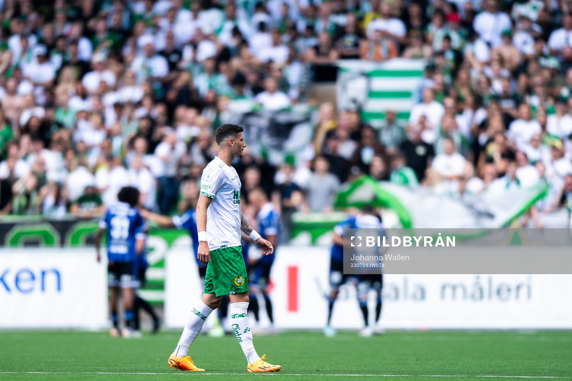 Hammarbys Viktor Djukanovic deppar