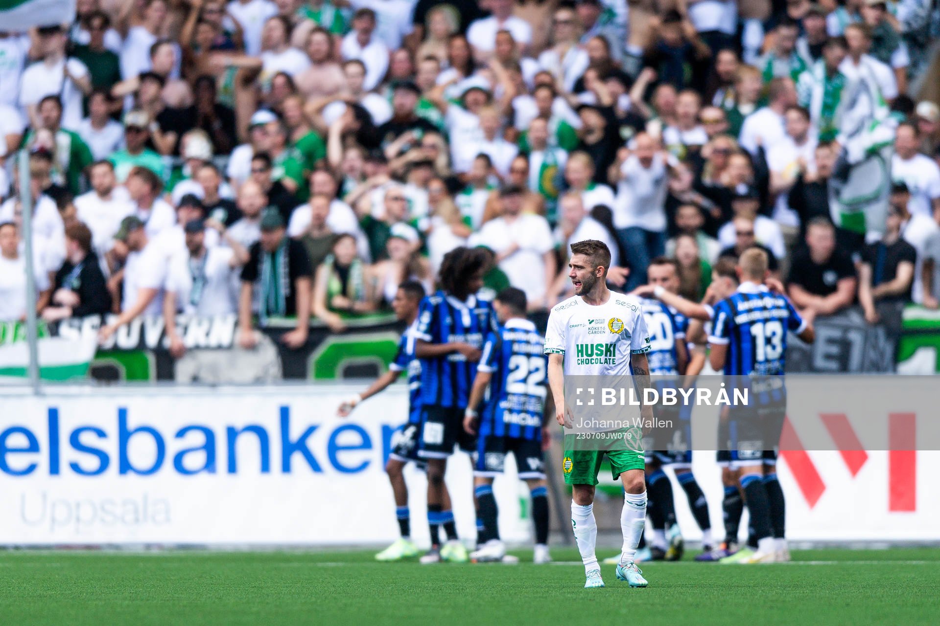 Hammarbys Anton Kralj deppar