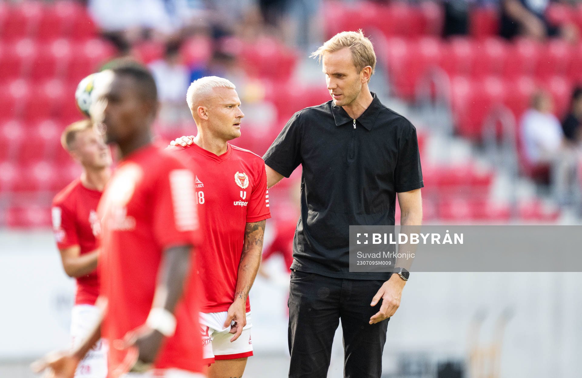 Kalmars tränare Henrik Jensen