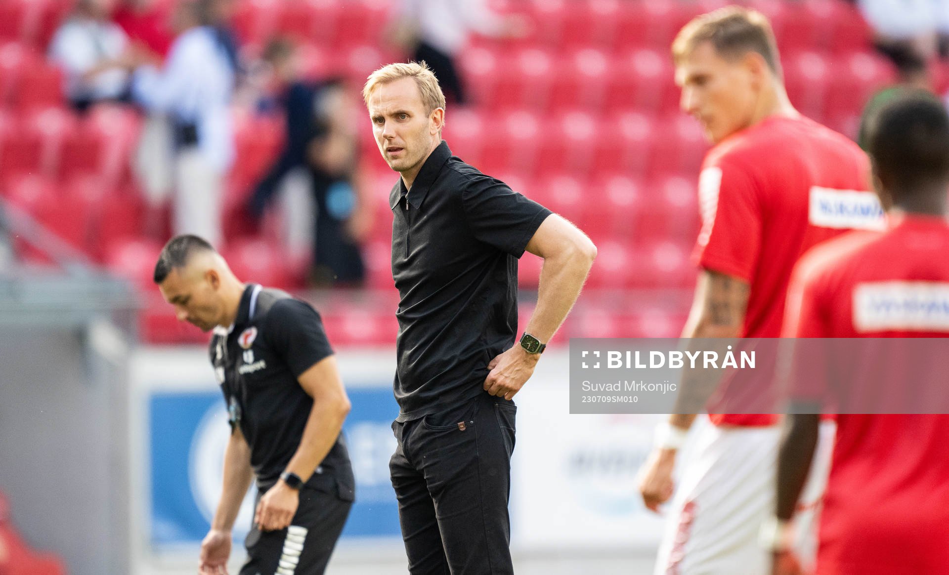 Kalmars tränare Henrik Jensen