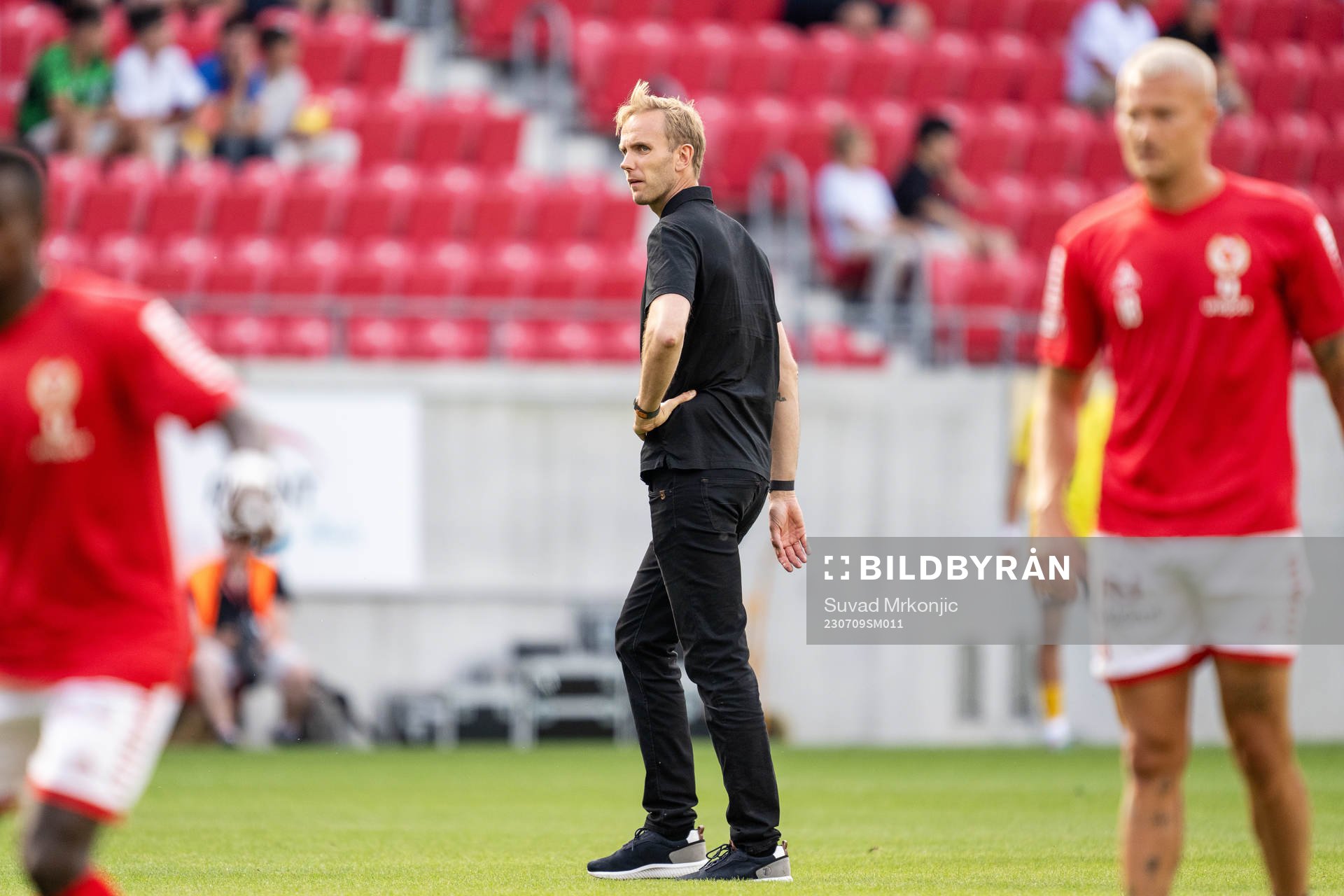Kalmars tränare Henrik Jensen