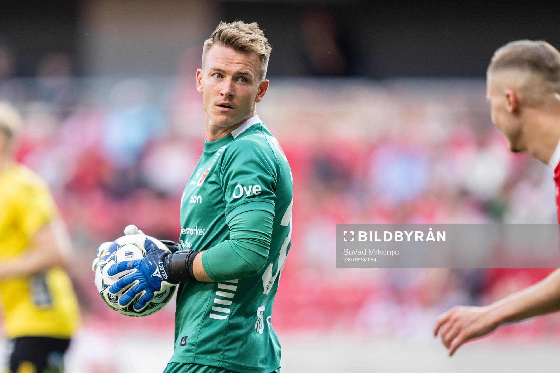 Kalmars målvakt Jakob Kindberg