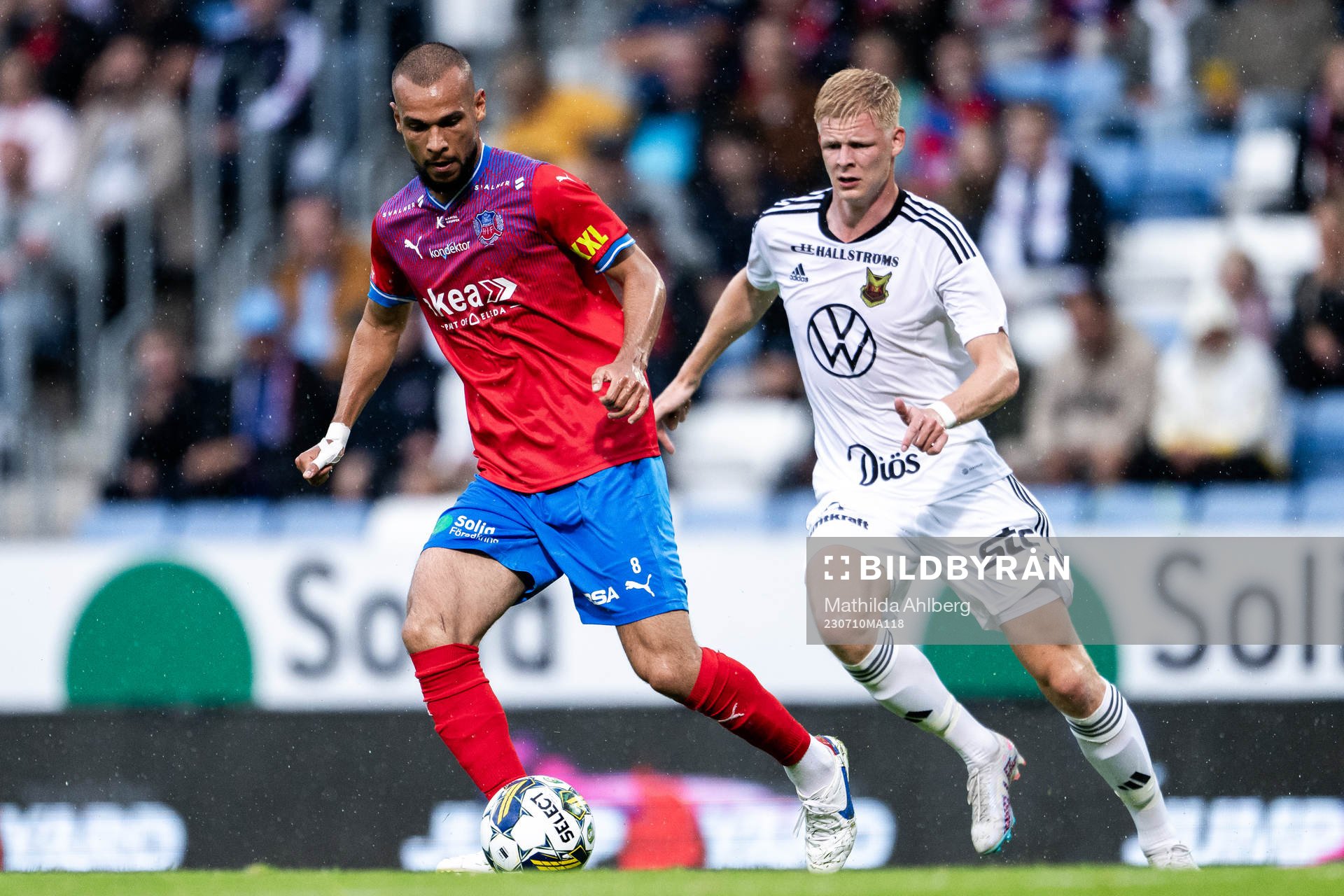 Helsingborgs Sumar Almadjed och Östersunds Malcolm Stolt