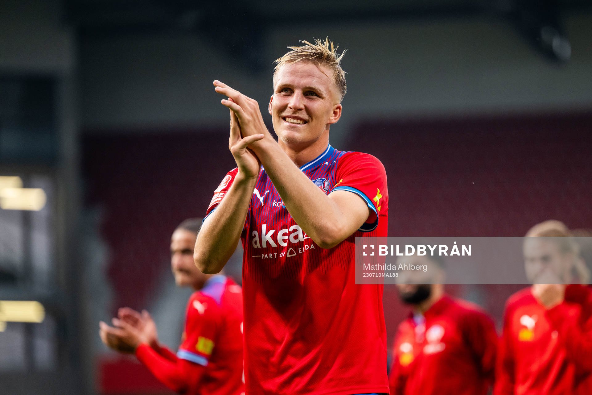 Helsingborgs Casper Widell jublar