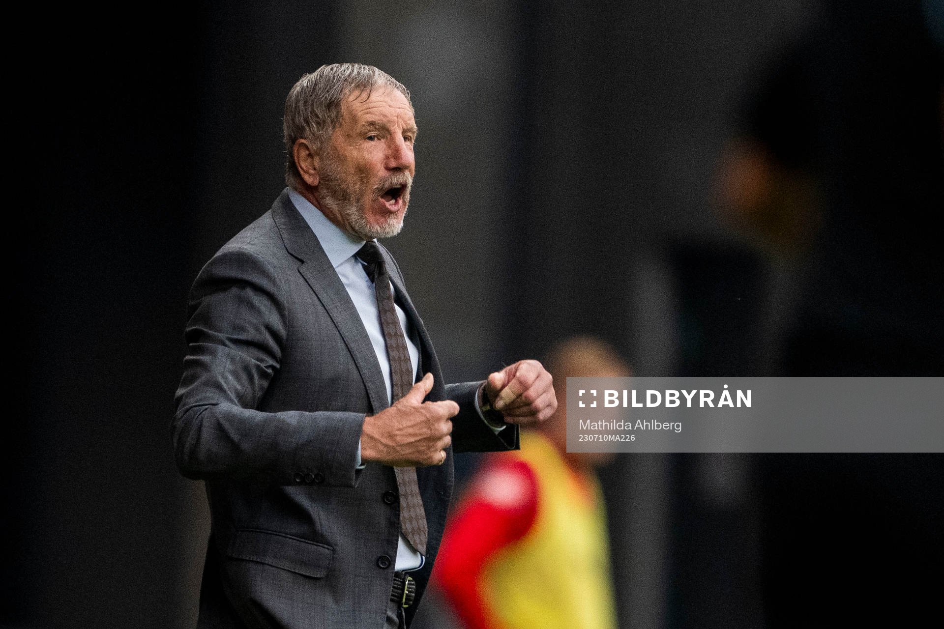 Helsingborgs tränare Stuart Baxter