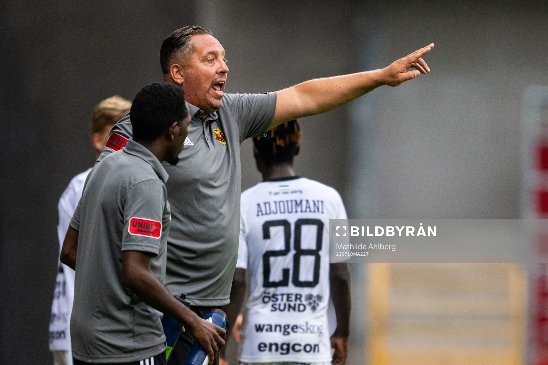 Östersunds tränare Magnus Powell