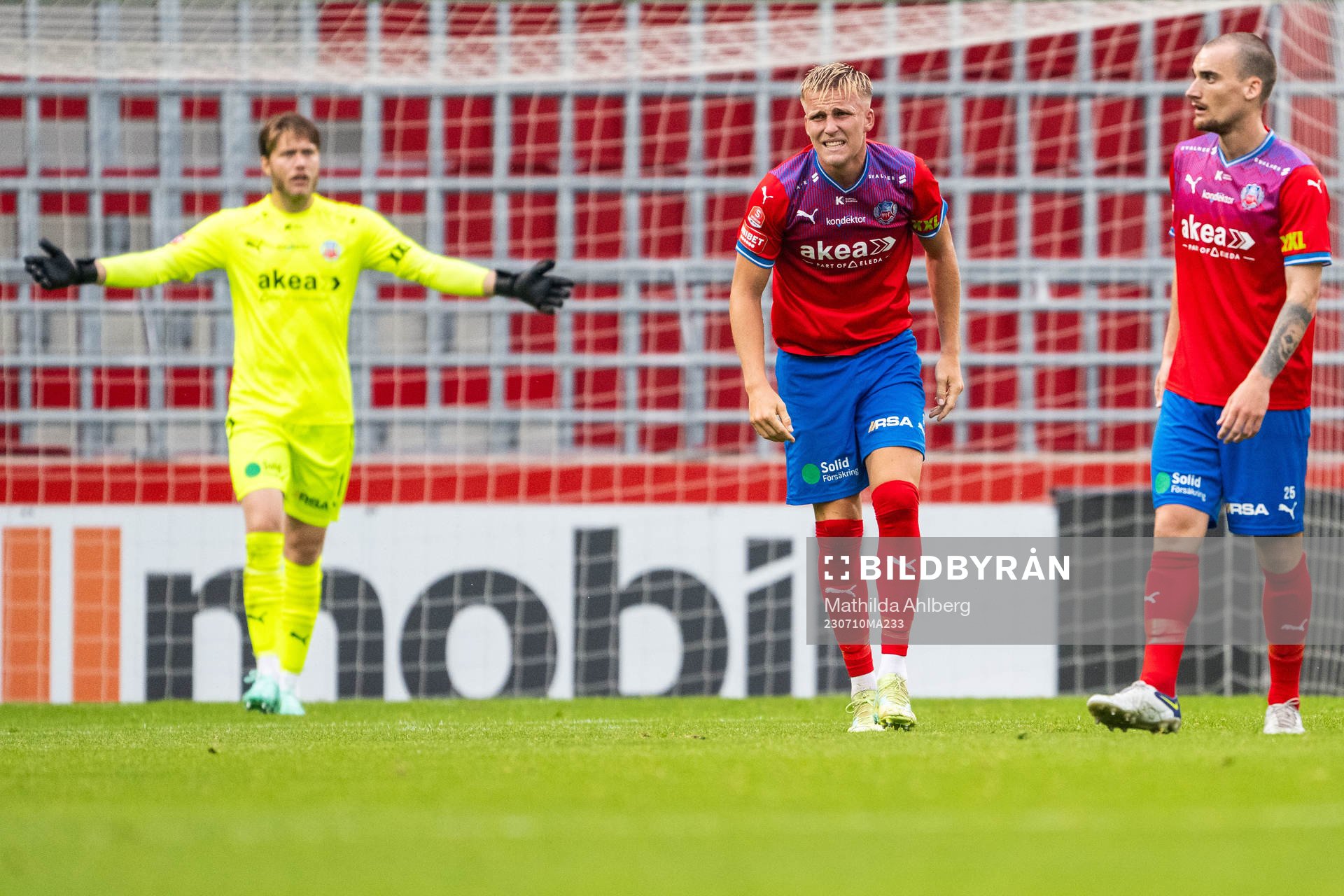 Helsingborgs Casper Widell och Adam Hellborg