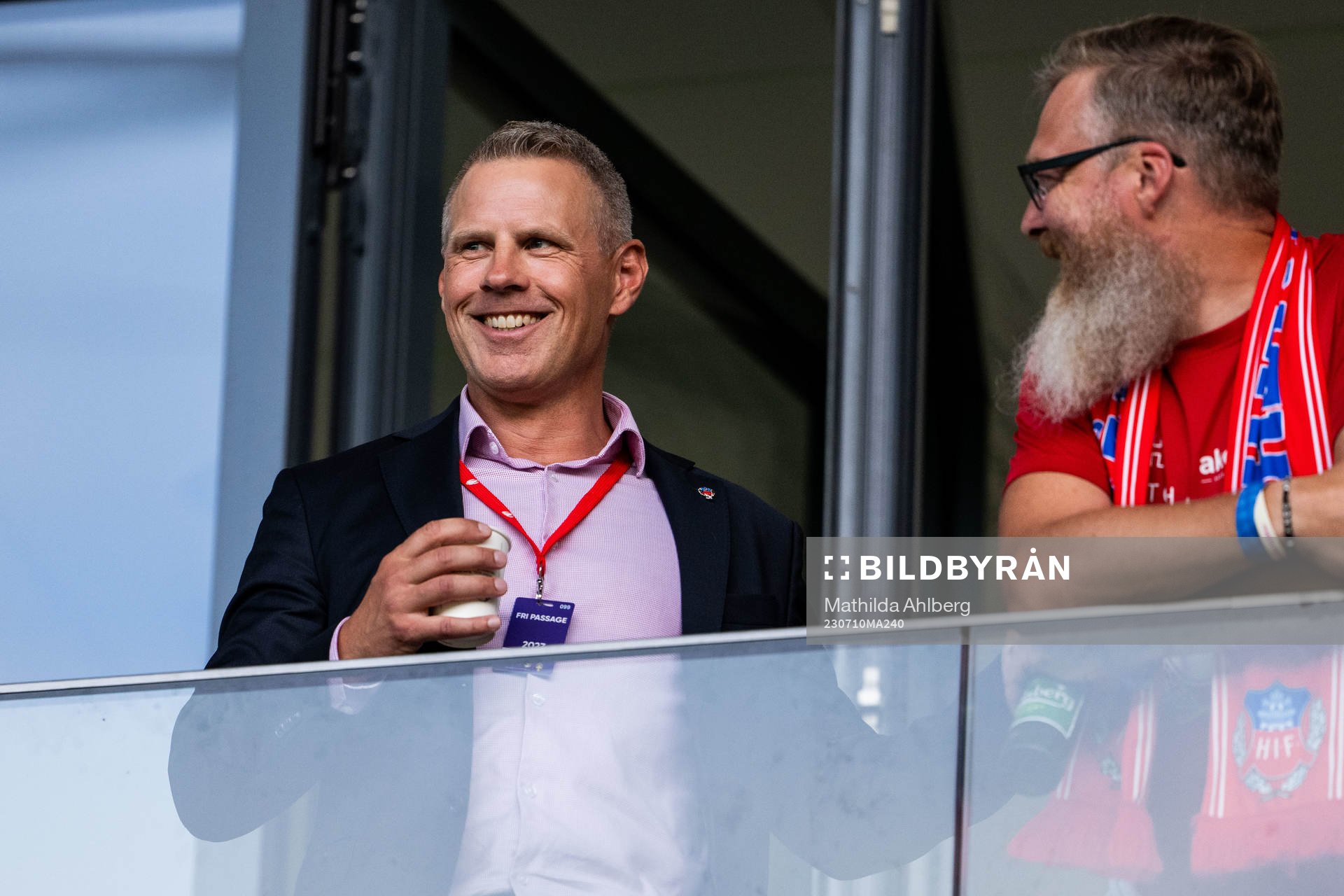 Helsingborgs ordförande Fredrik Karlsson