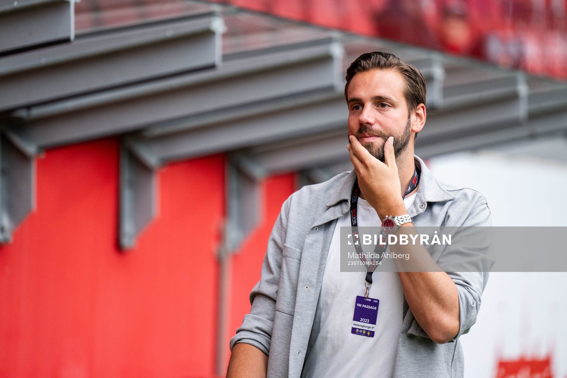 Helsingborgs tillförordnade sportchef  Mikael Dahlberg