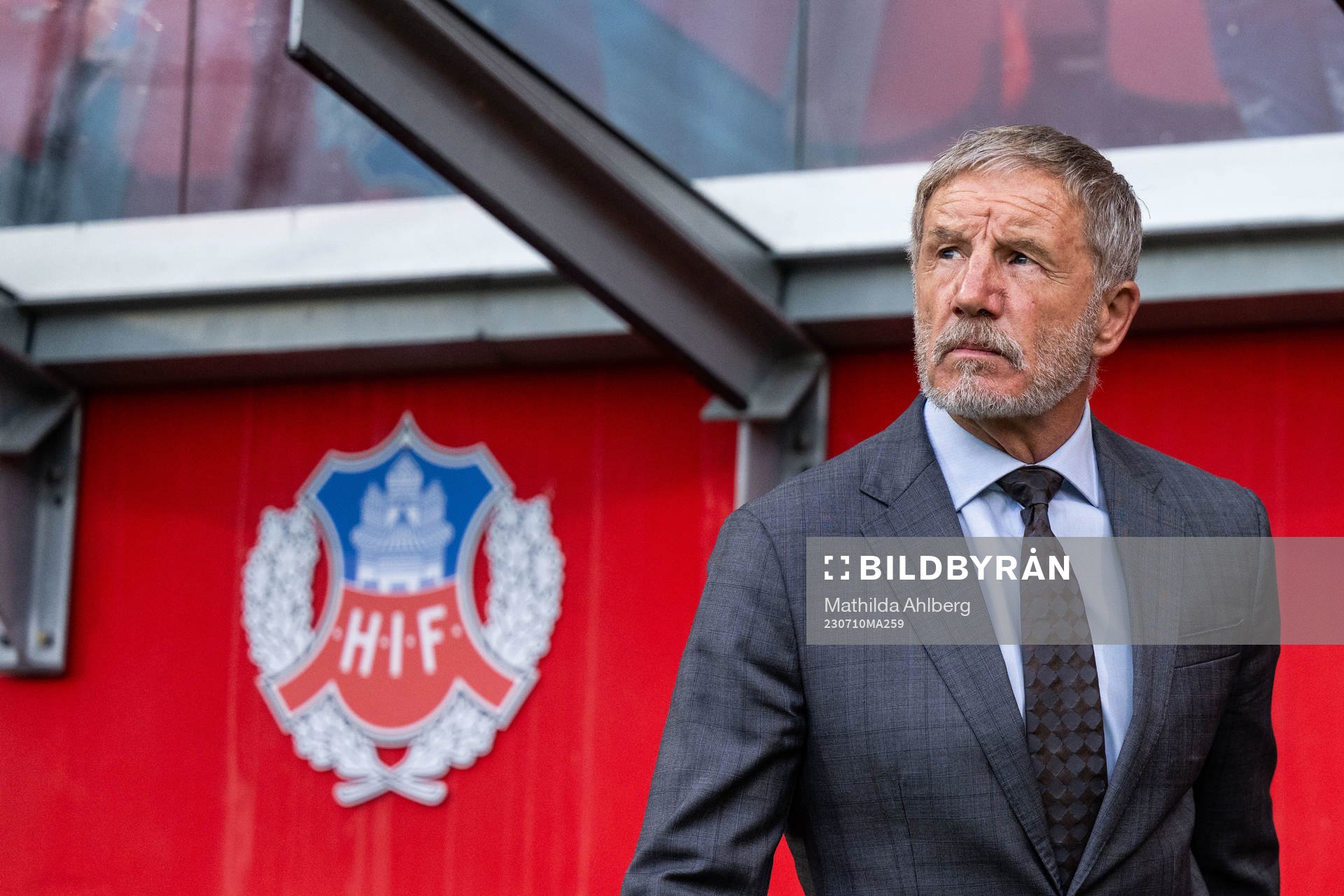 Helsingborgs tränare Stuart Baxter